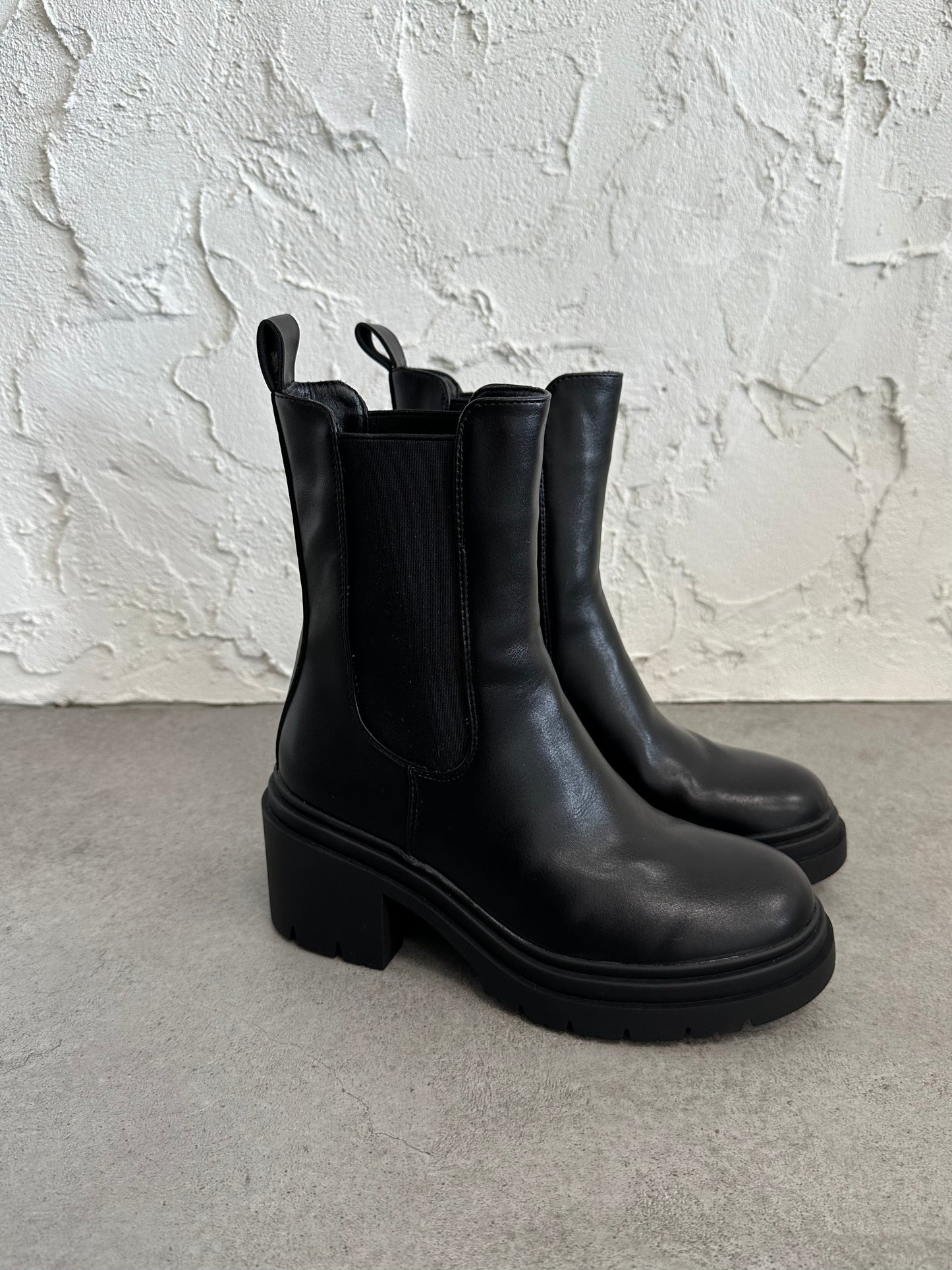 Stivaletto chelsea con tacco