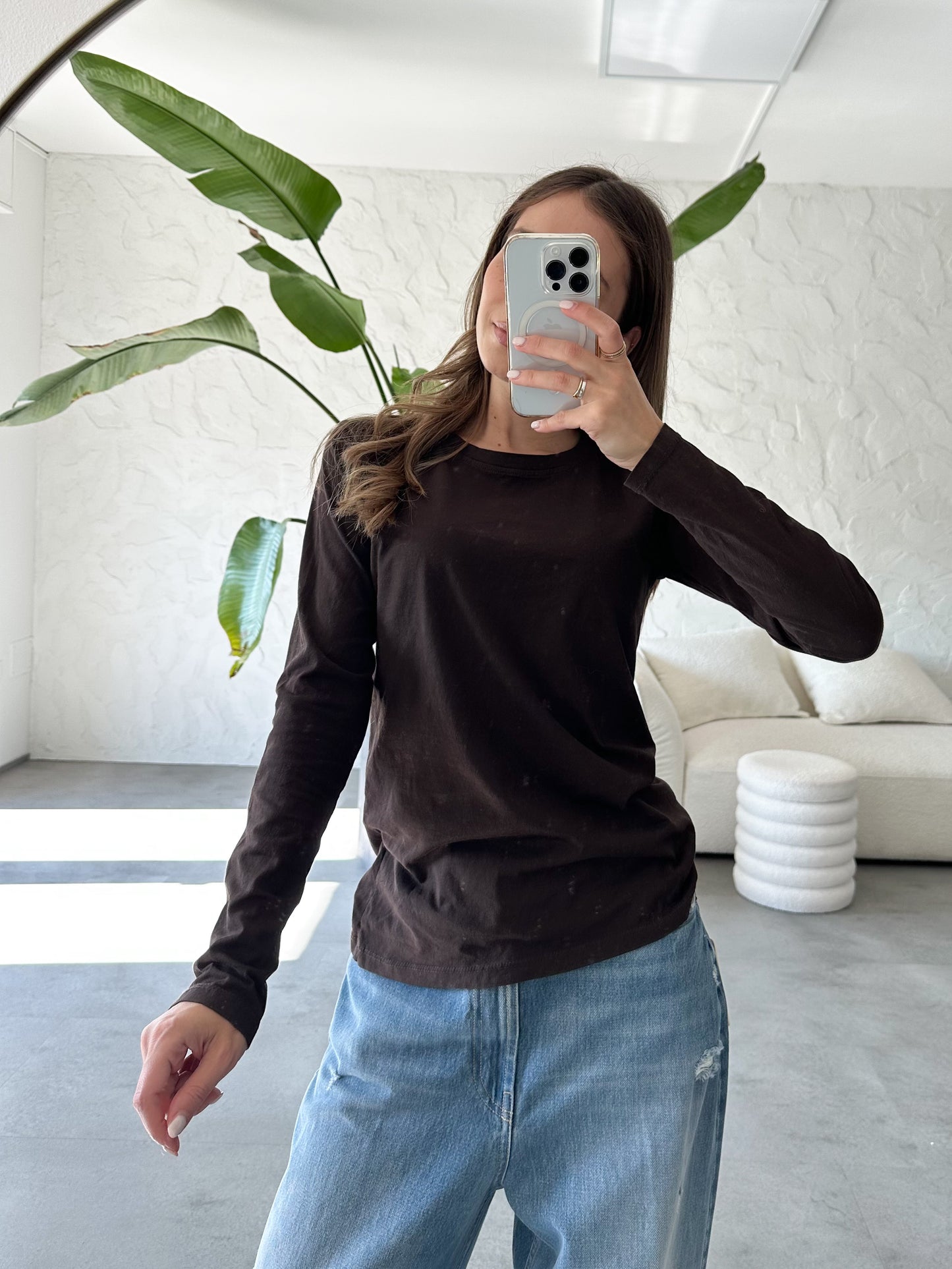 Maglia basic manica lunga