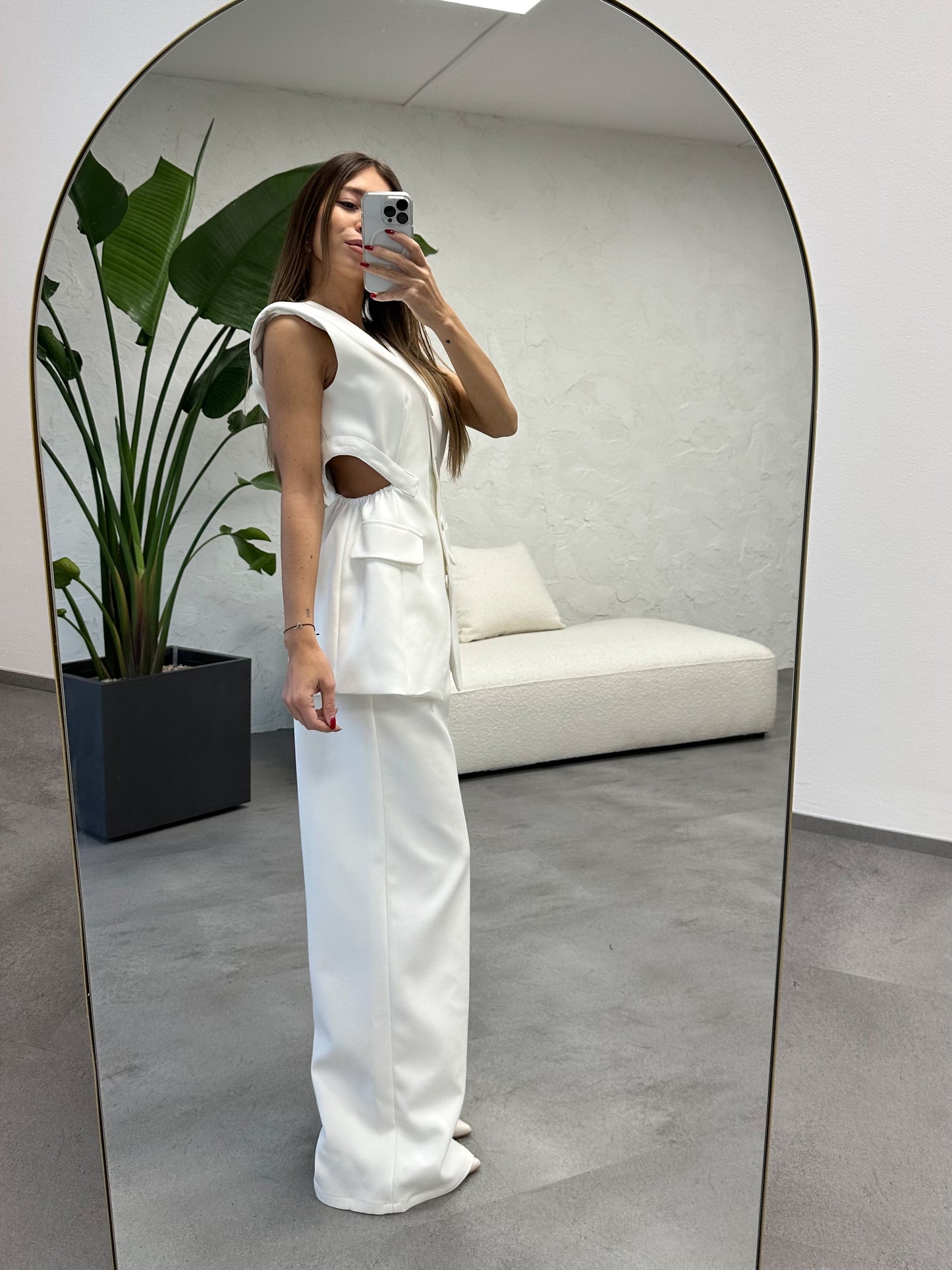 Pantalone bianco Eleh