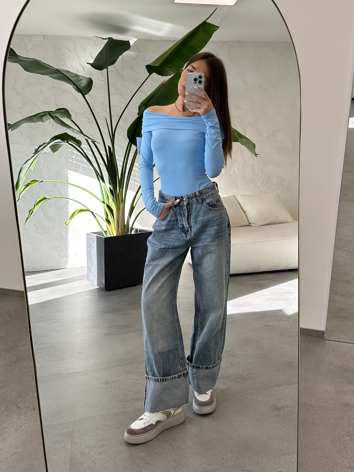 Jeans risvolto