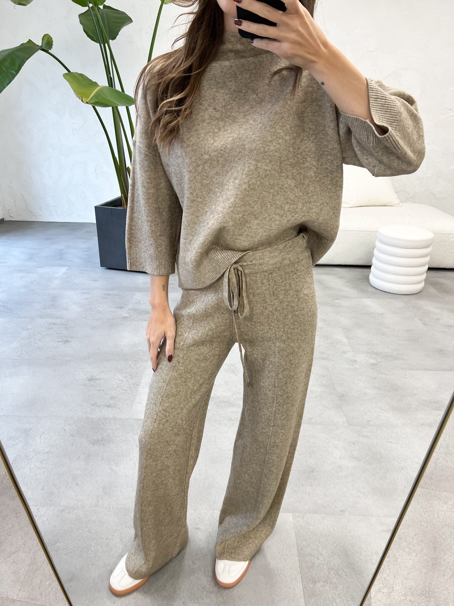 Coordinato in maglia