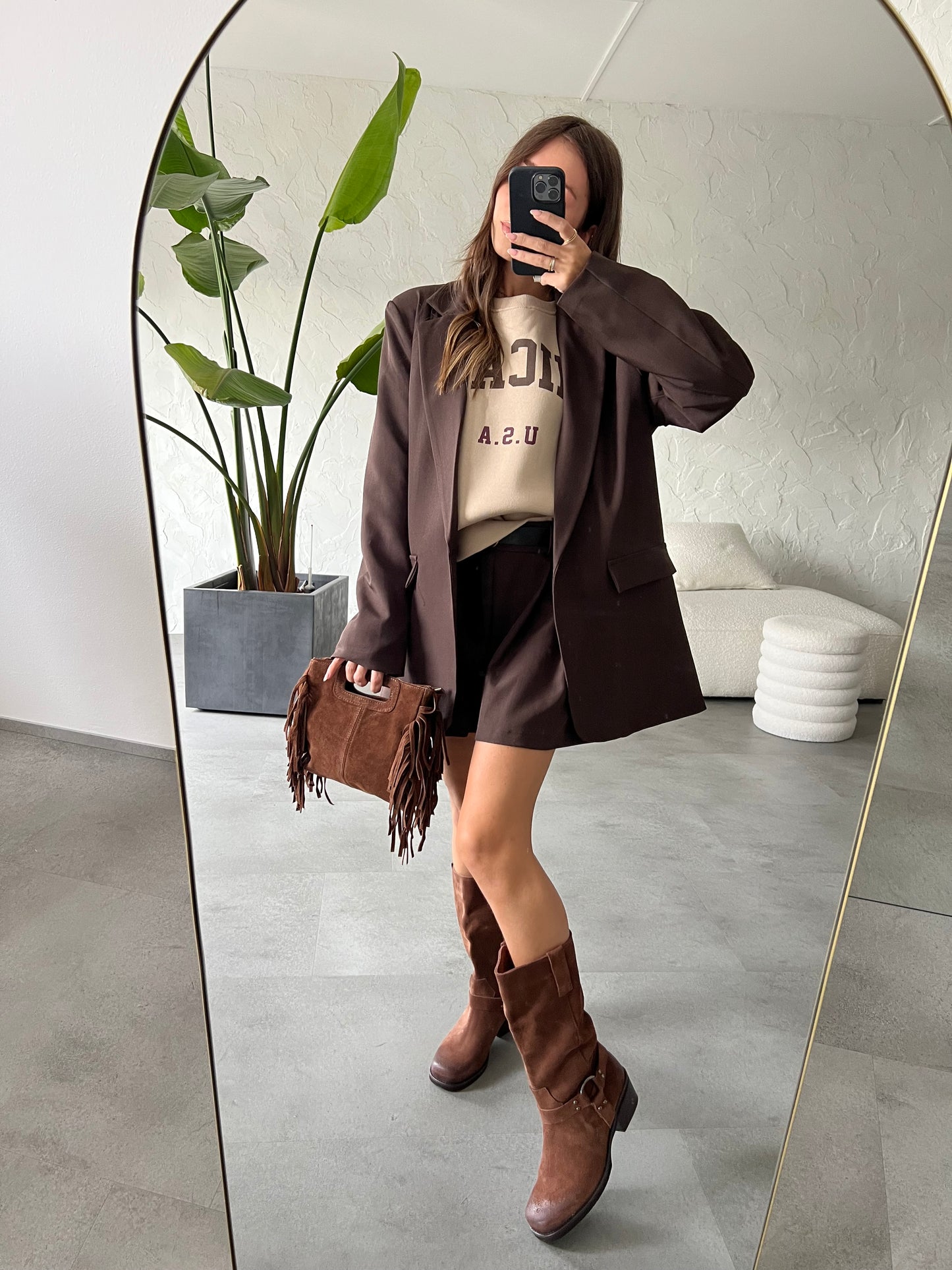 Blazer over