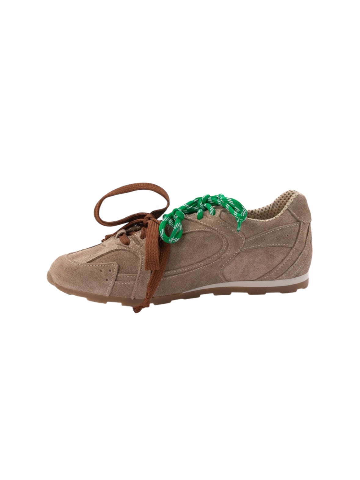 Sneakers suede Divine Follie taupe