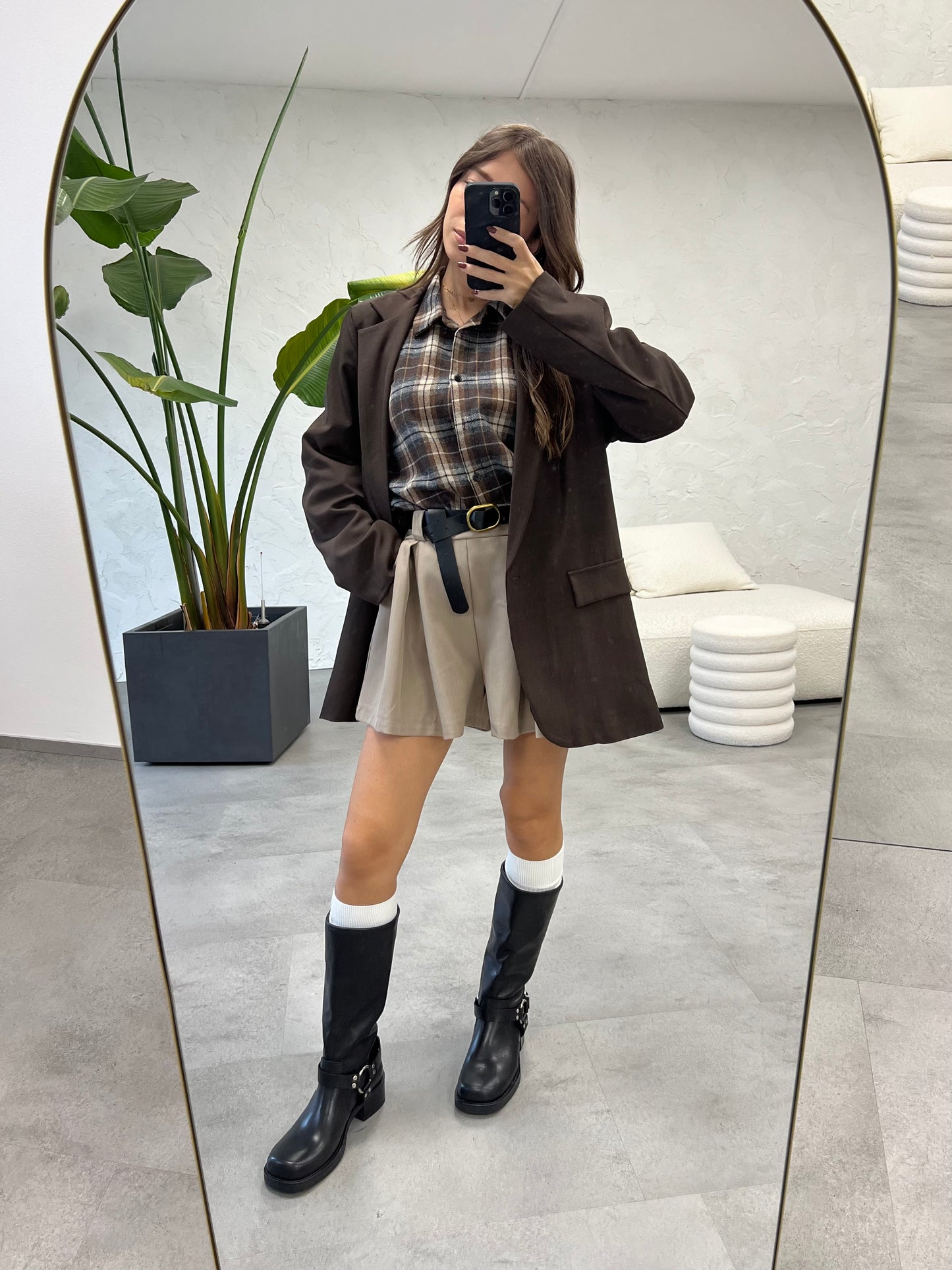 Pantaloncino con cintura