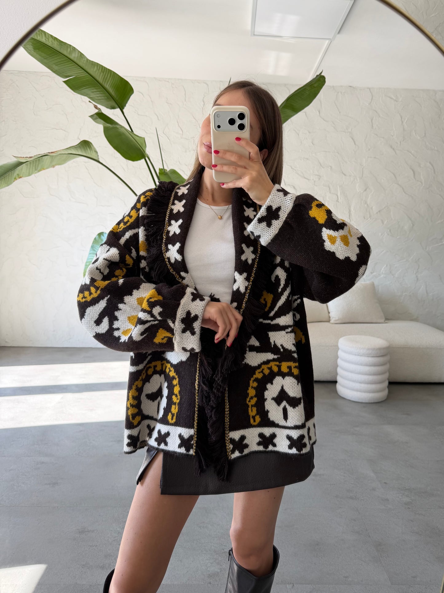 Cardigan frange Vicolo