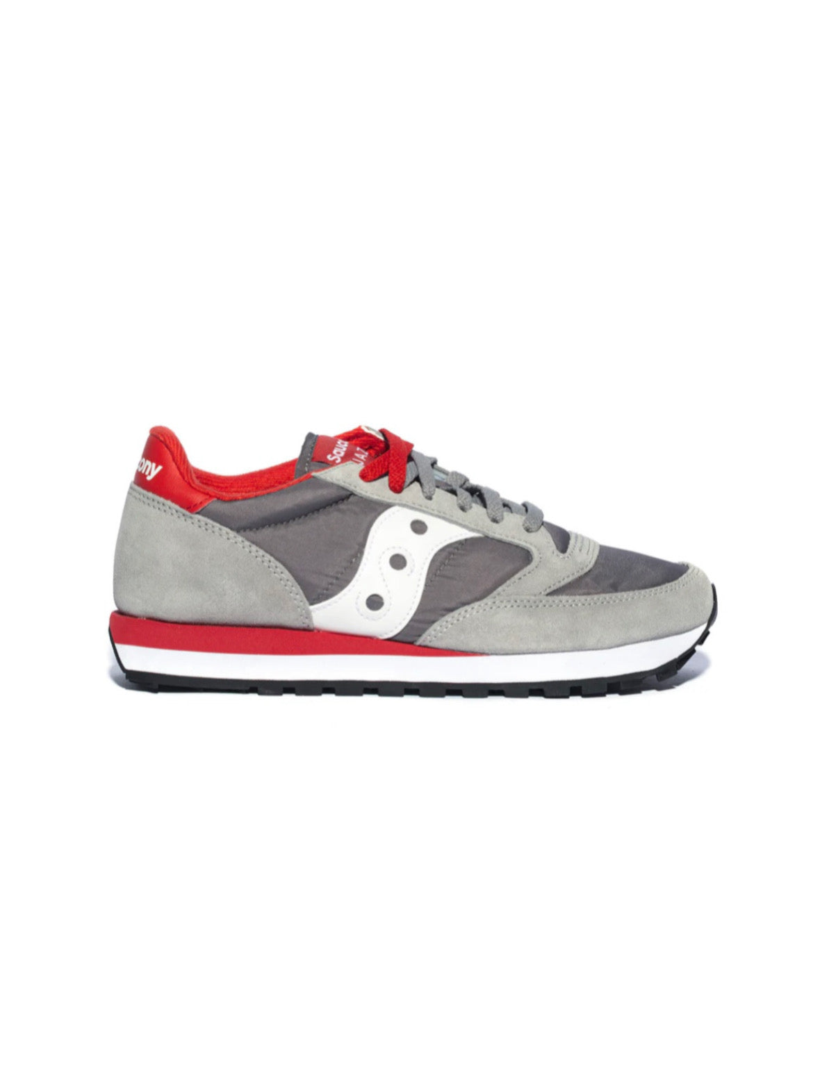 Saucony Jazz grey/white/red