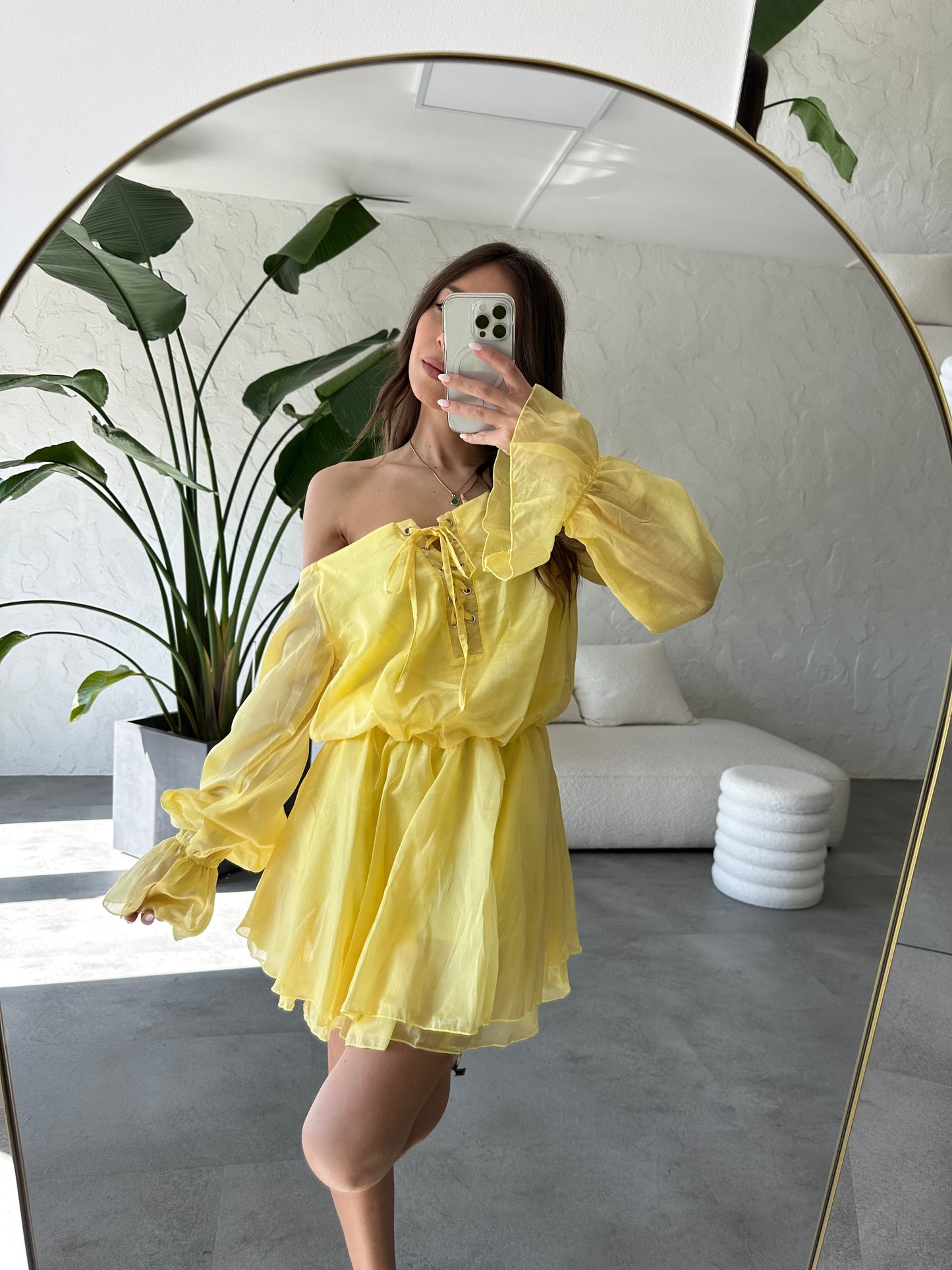 Abito voile spalle scoperte