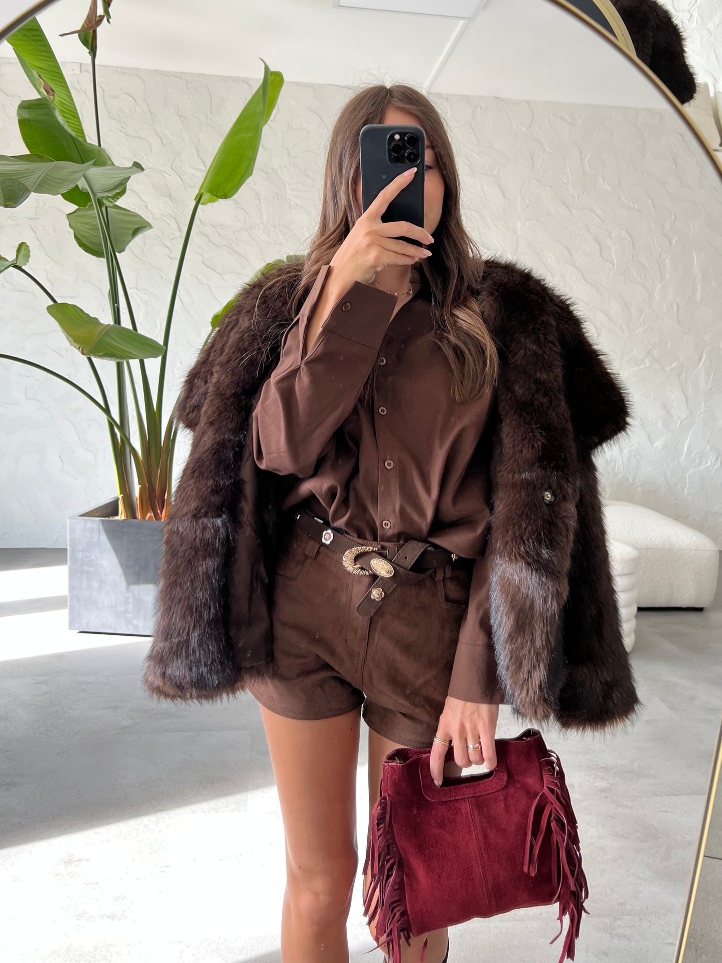 Camicia brown