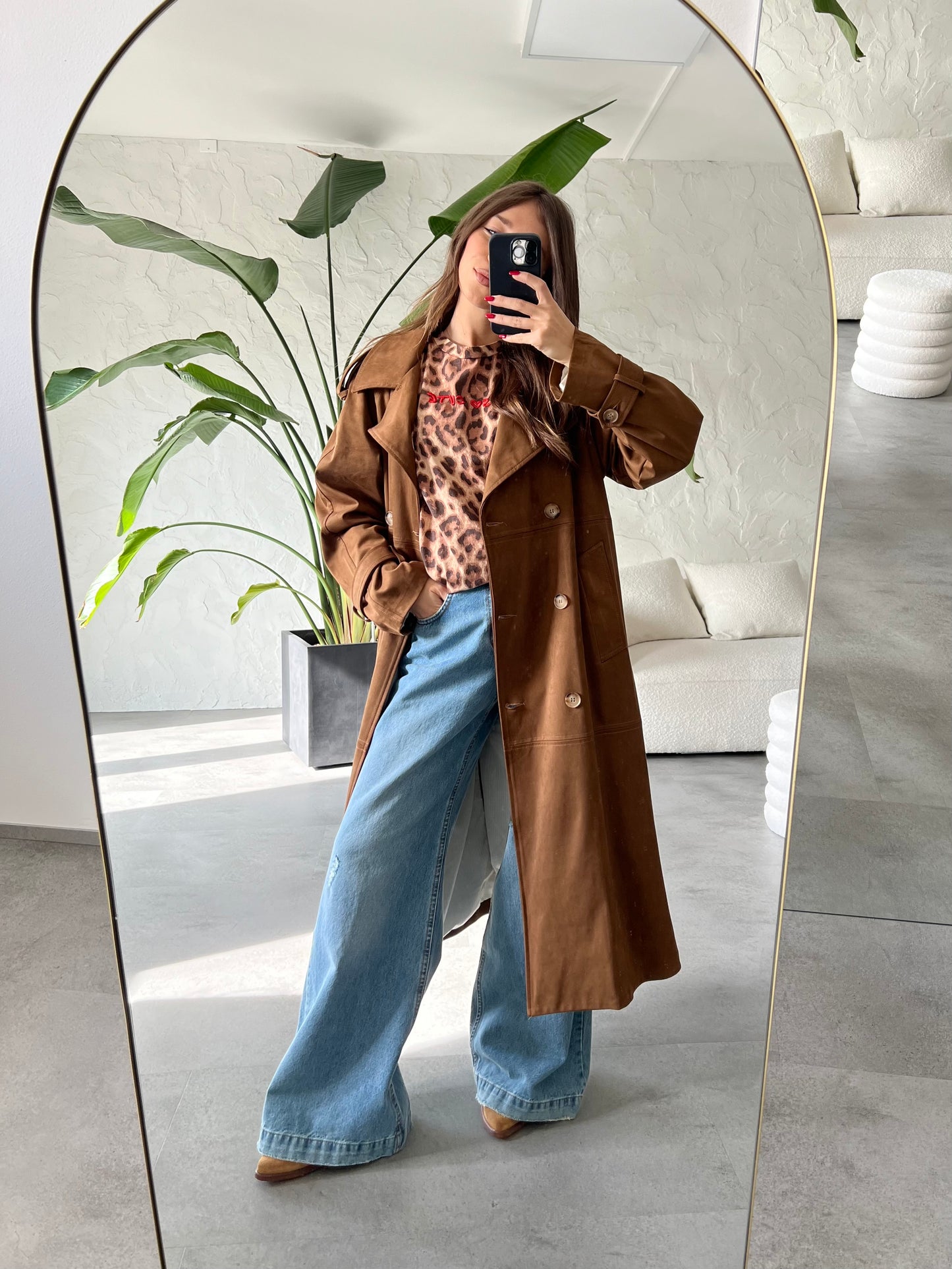 Jeans palazzo strappi
