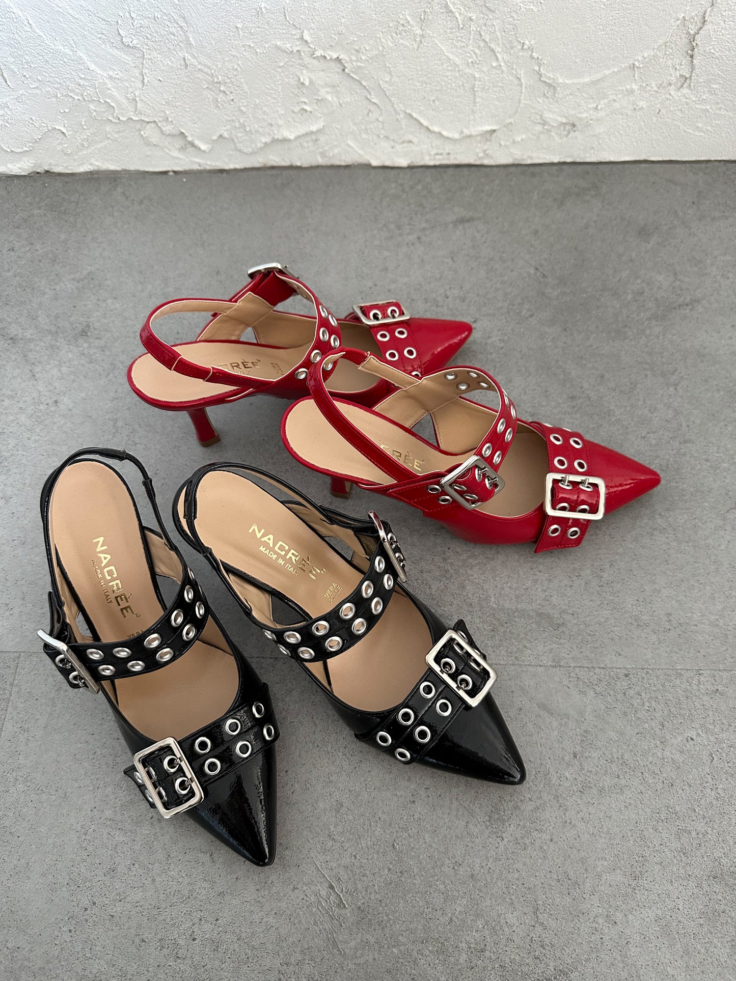 Chanel doppia fibbia Nacrèe nero