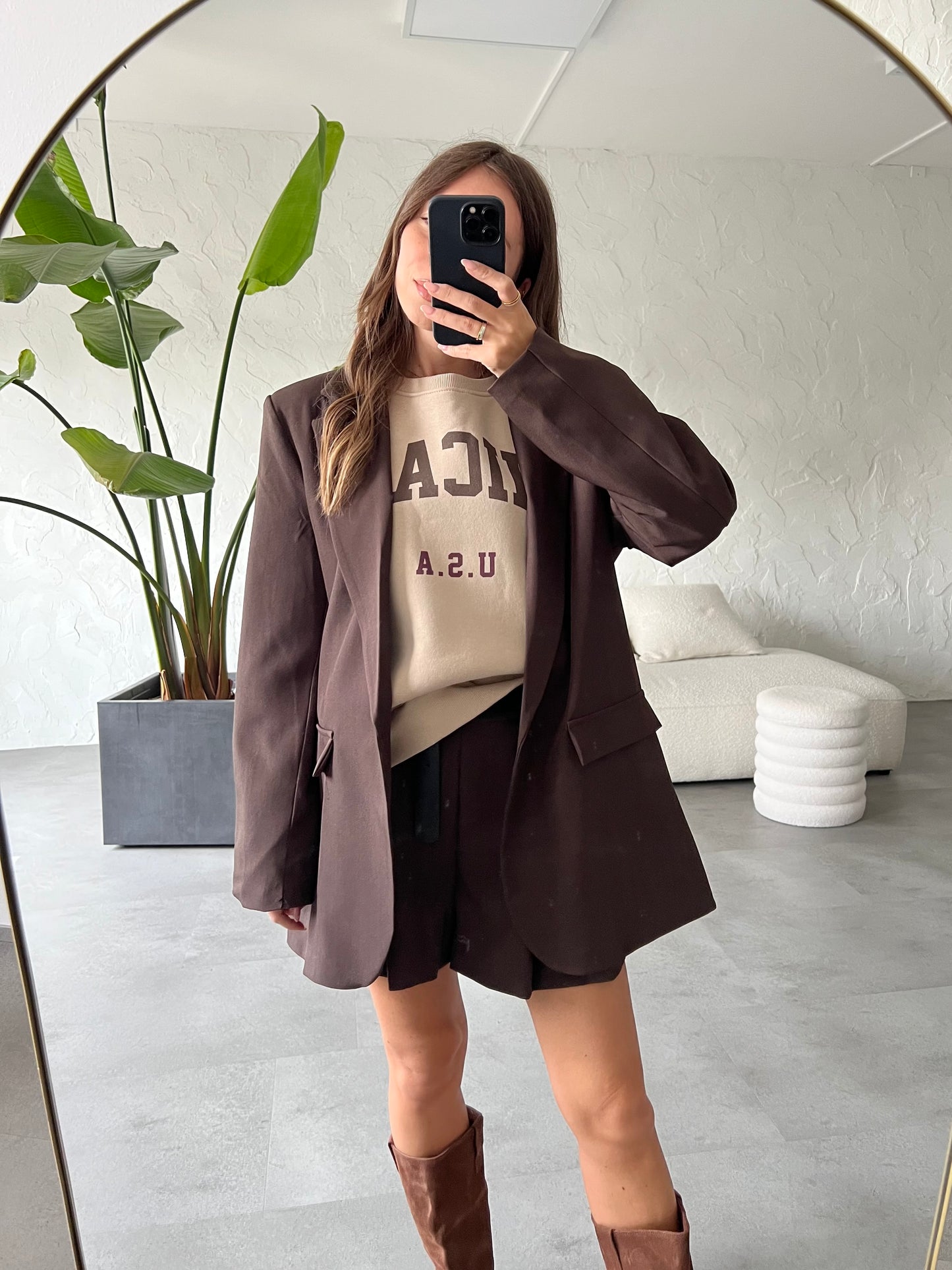 Blazer over