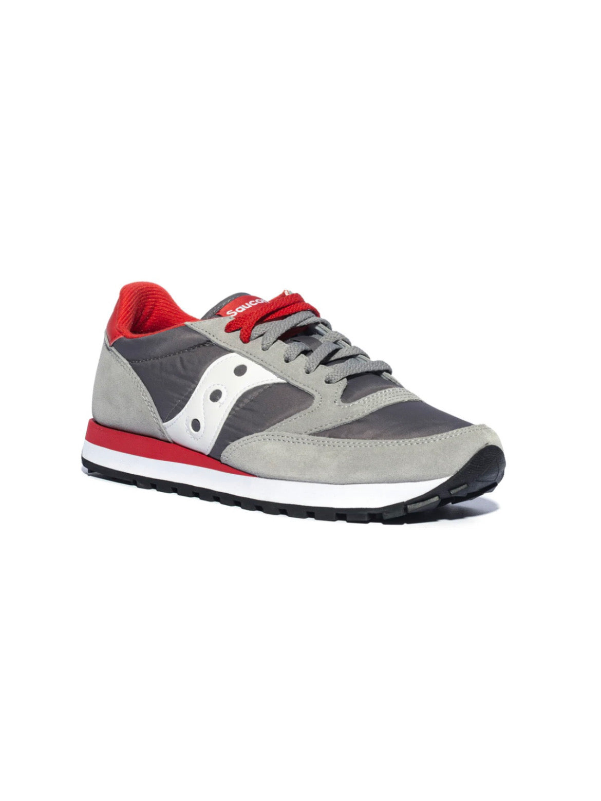 Saucony Jazz grey/white/red