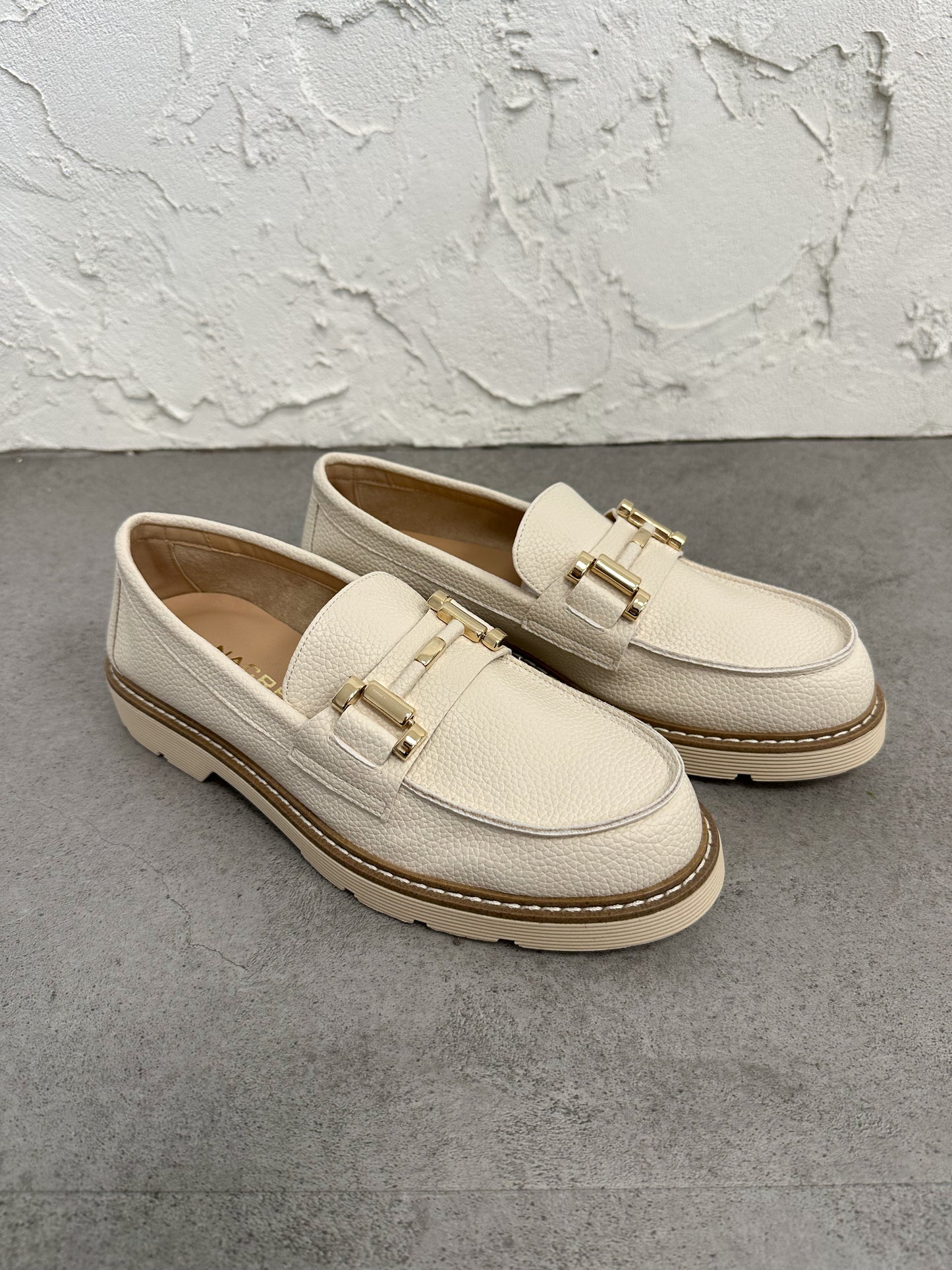 Mocassino vanity burro