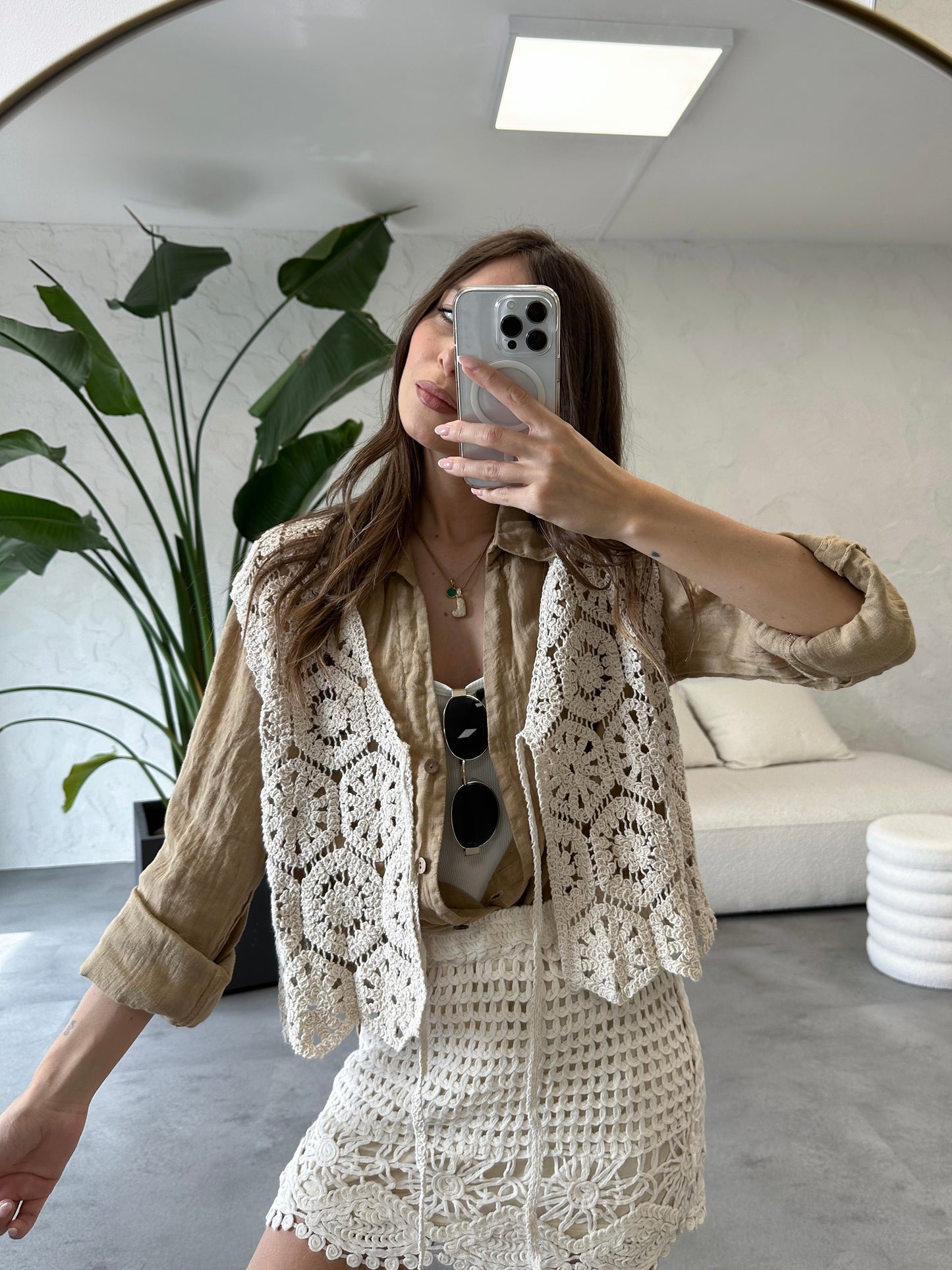 Gilet crochet