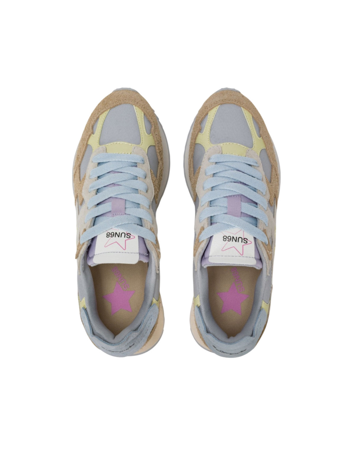 SUN68 Stargirl multicolor option grigio