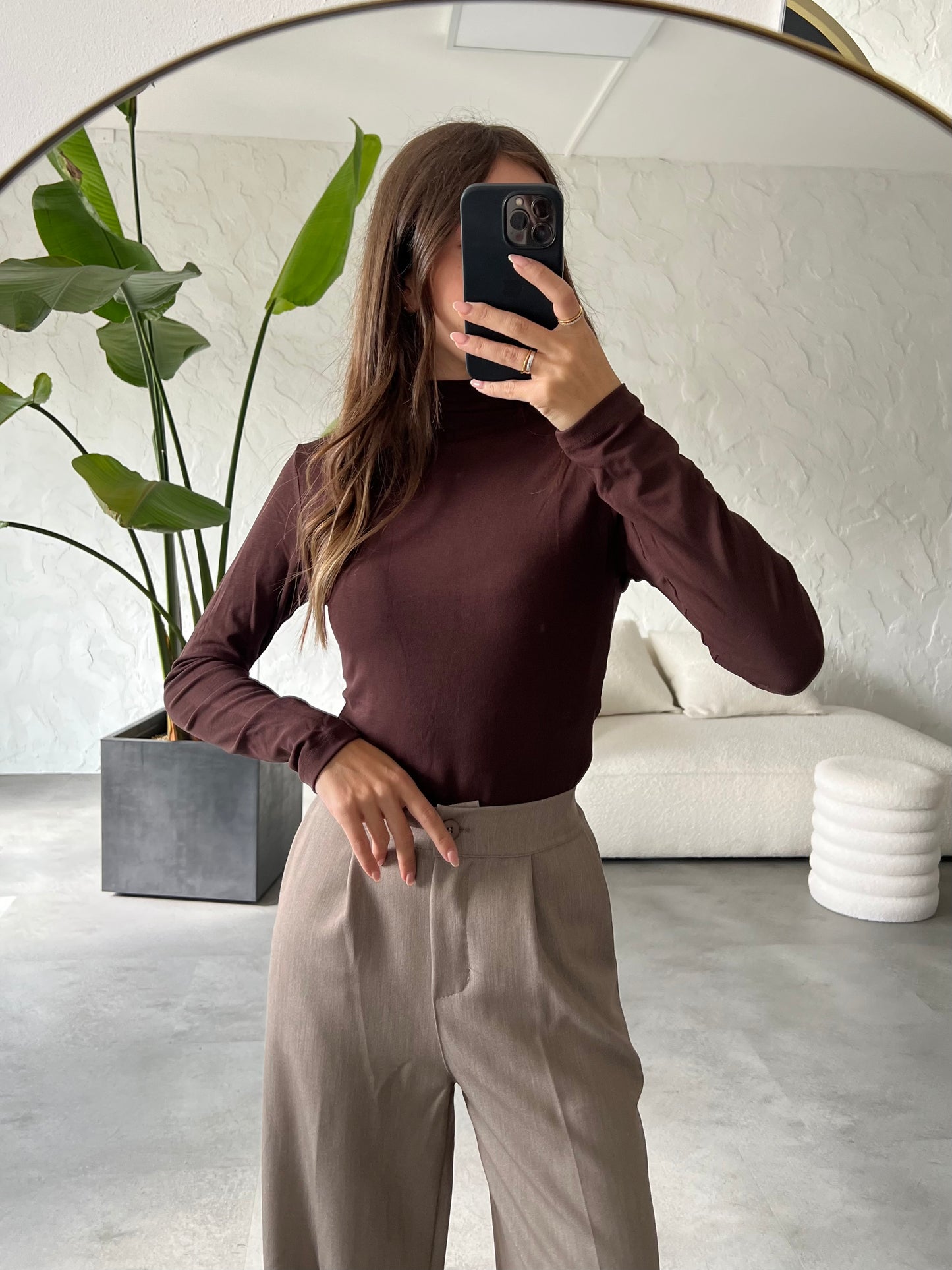 Maglia basic collo