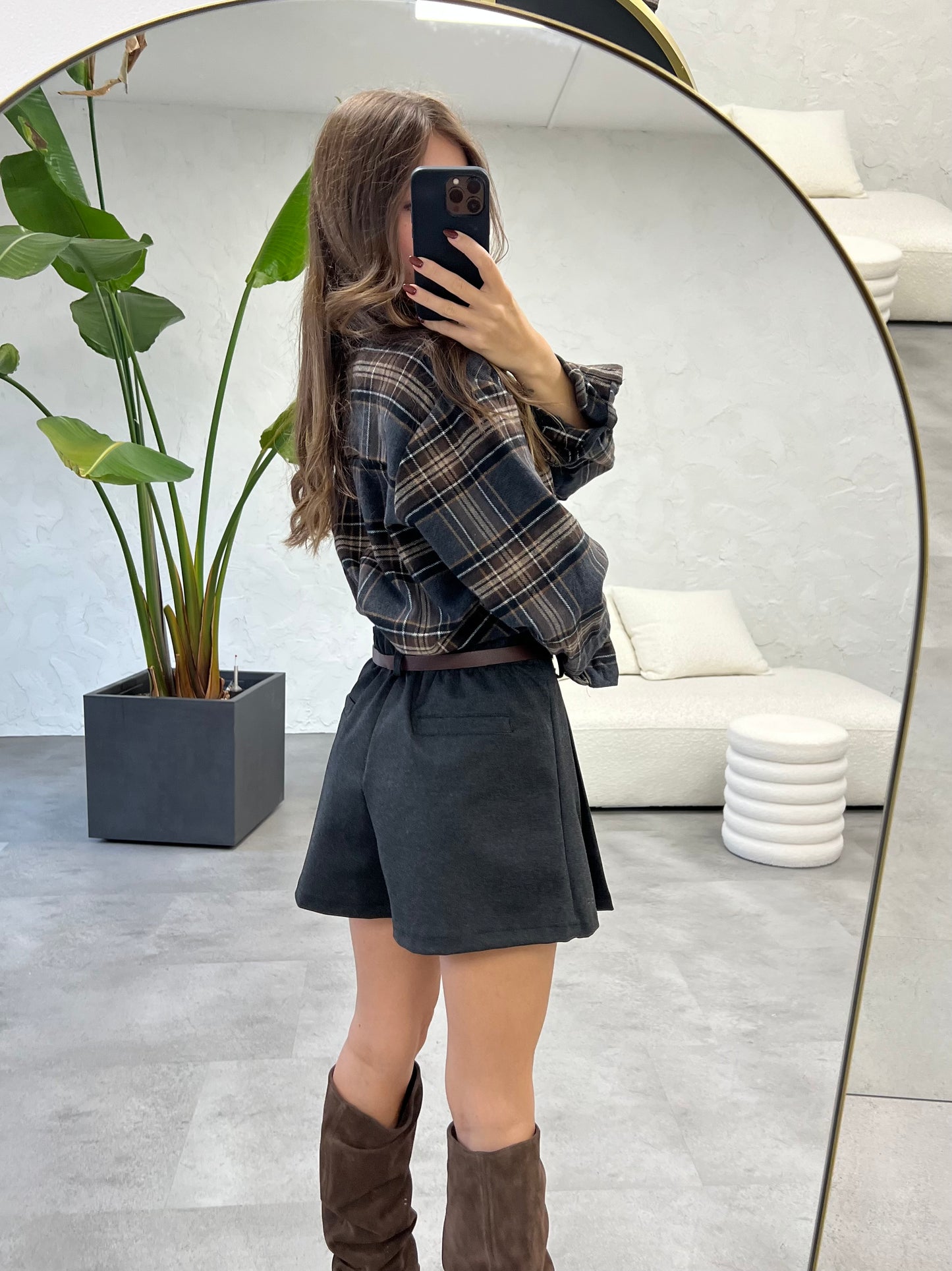 Gonna pantalone cintura