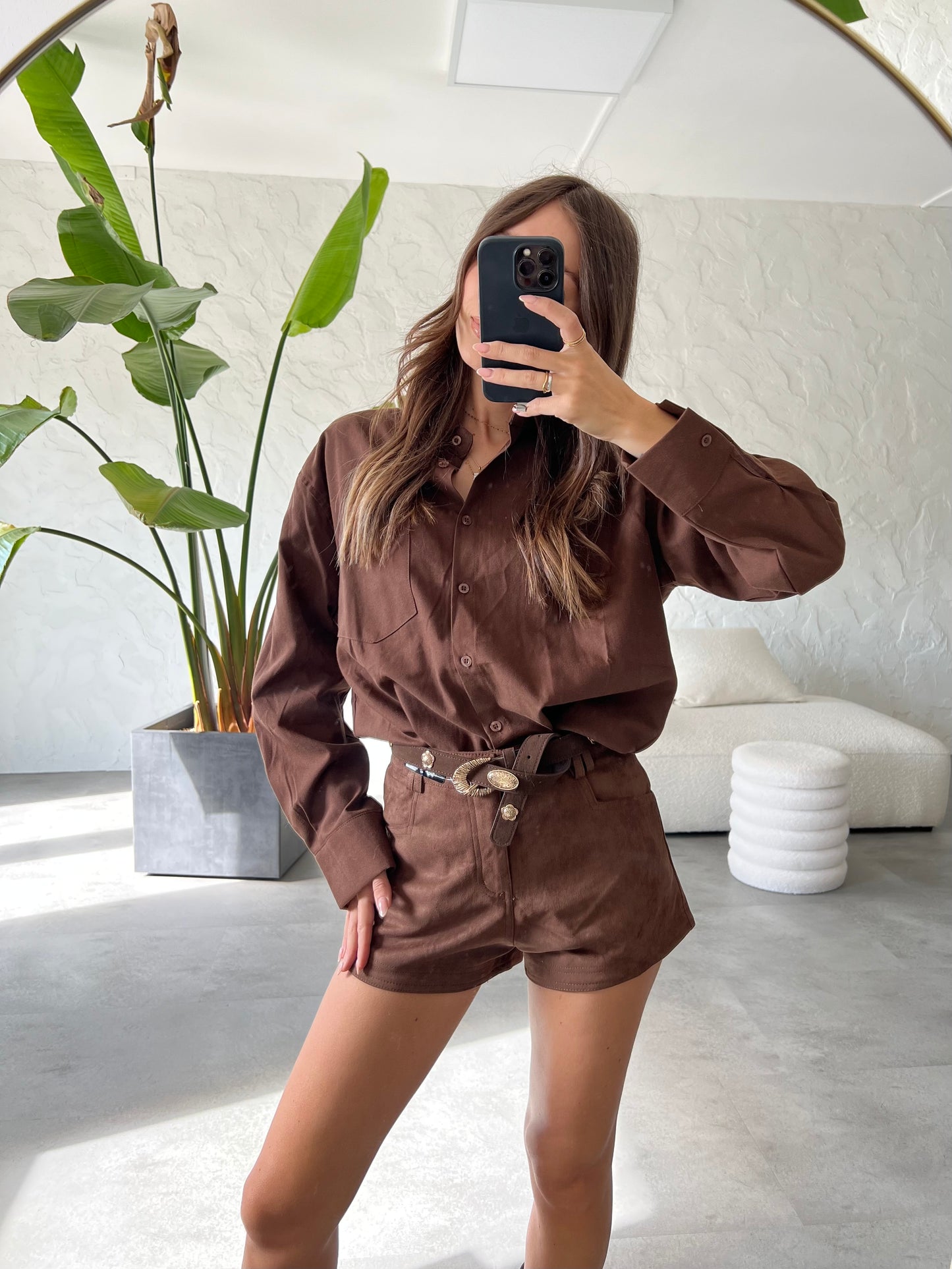Camicia brown