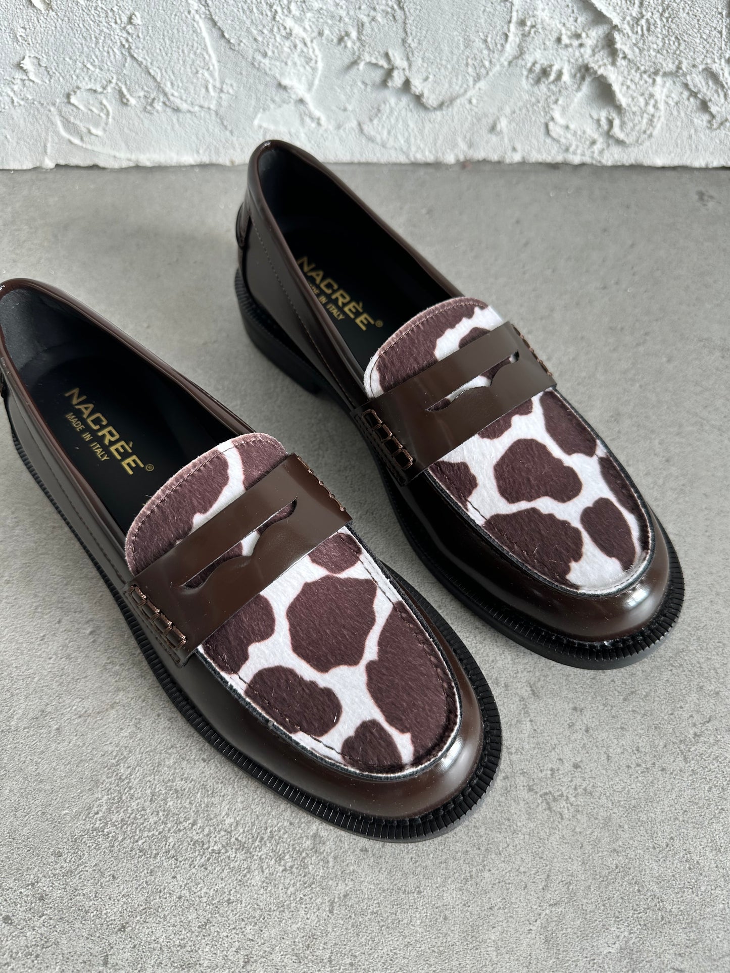 Mocassino brown muccato