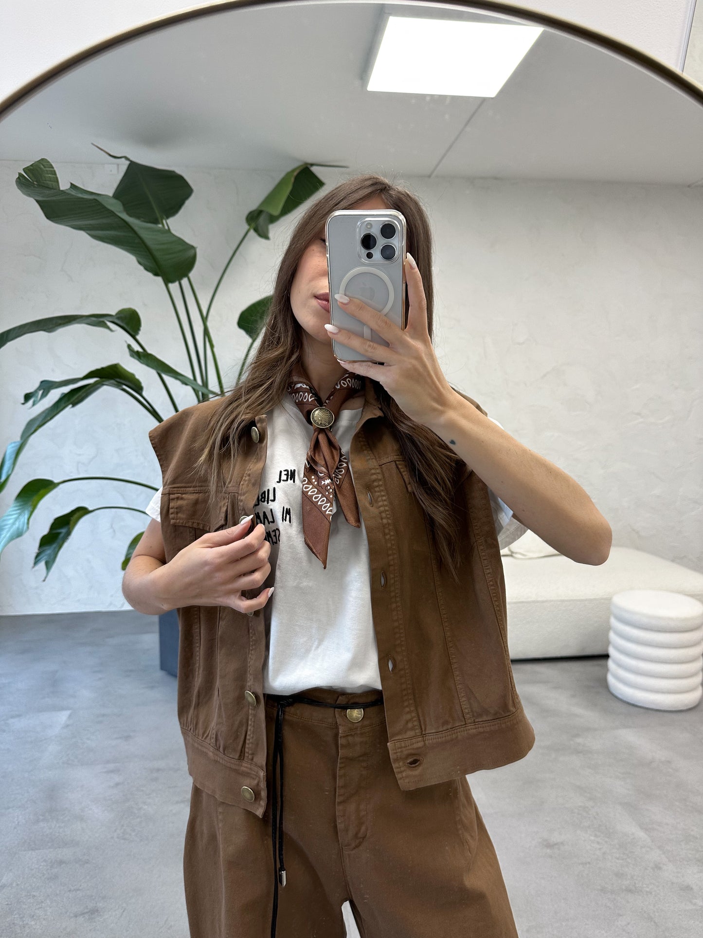 Gilet Tabacco Vicolo