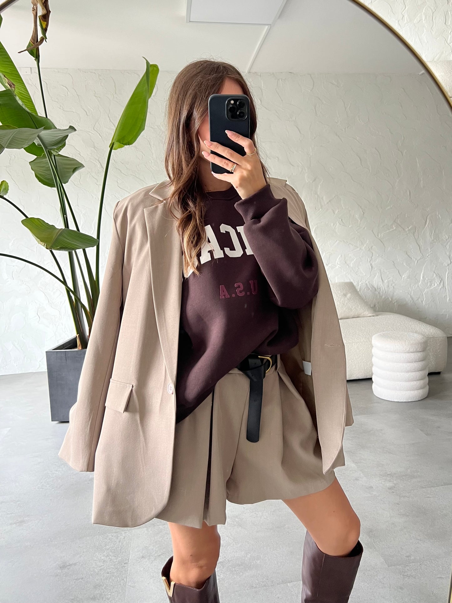 Blazer over