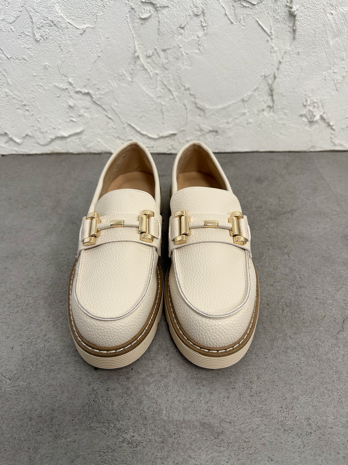 Mocassino vanity burro