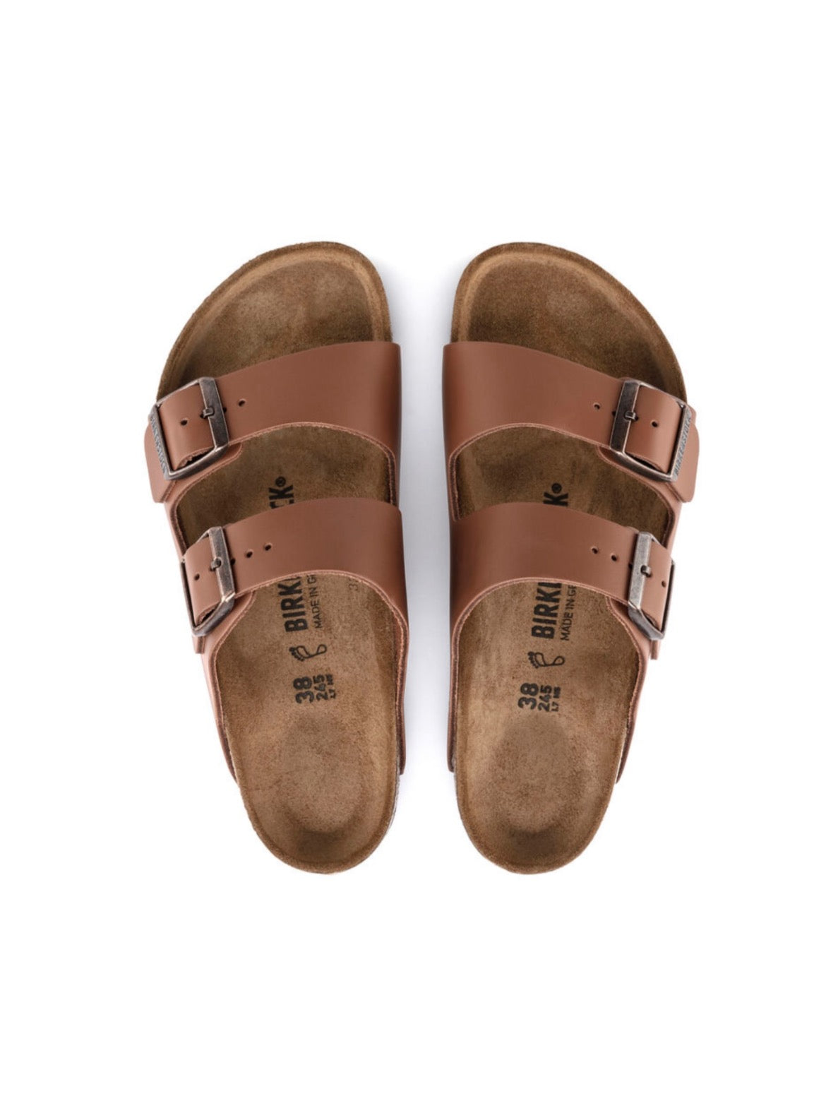 Arizona Pelle Naturale Ginger Brown Man