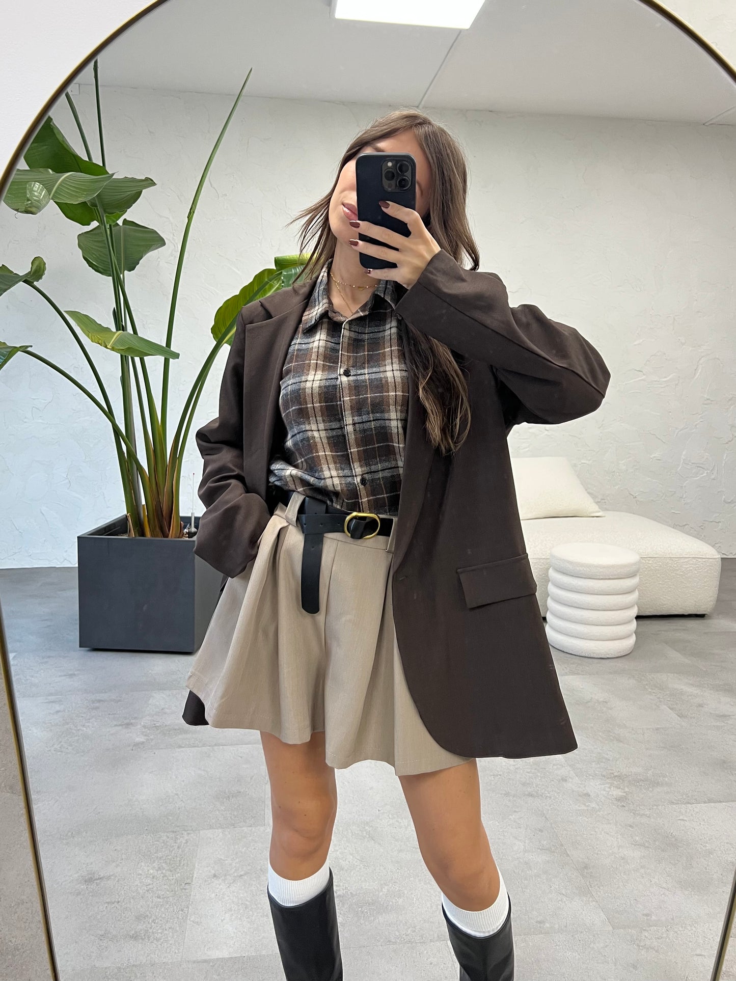Pantaloncino con cintura