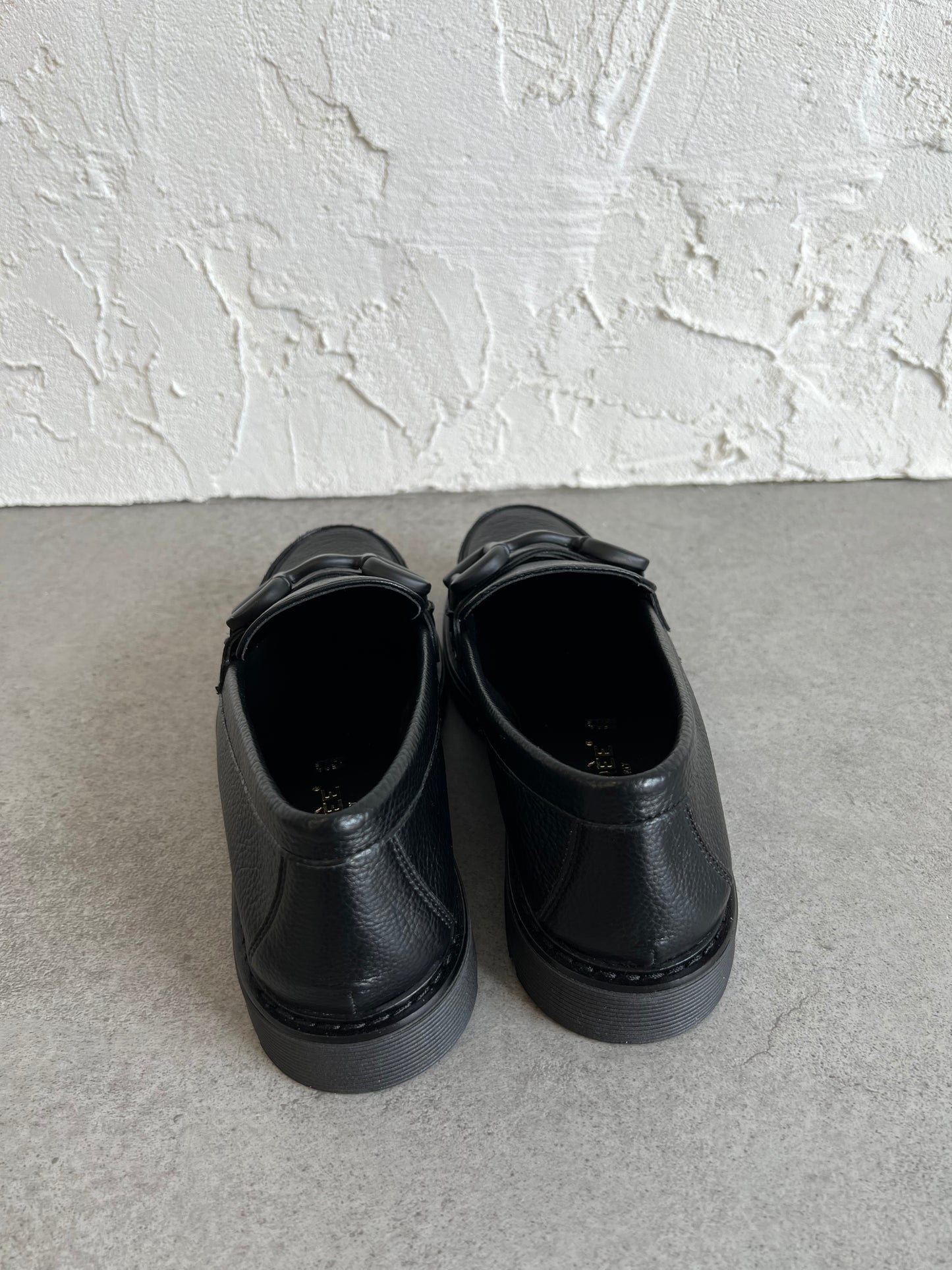 Mocassino total black Nacrèe