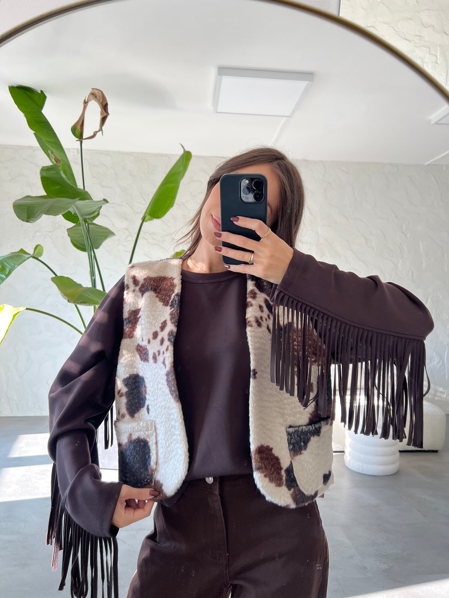 Gilet mucca