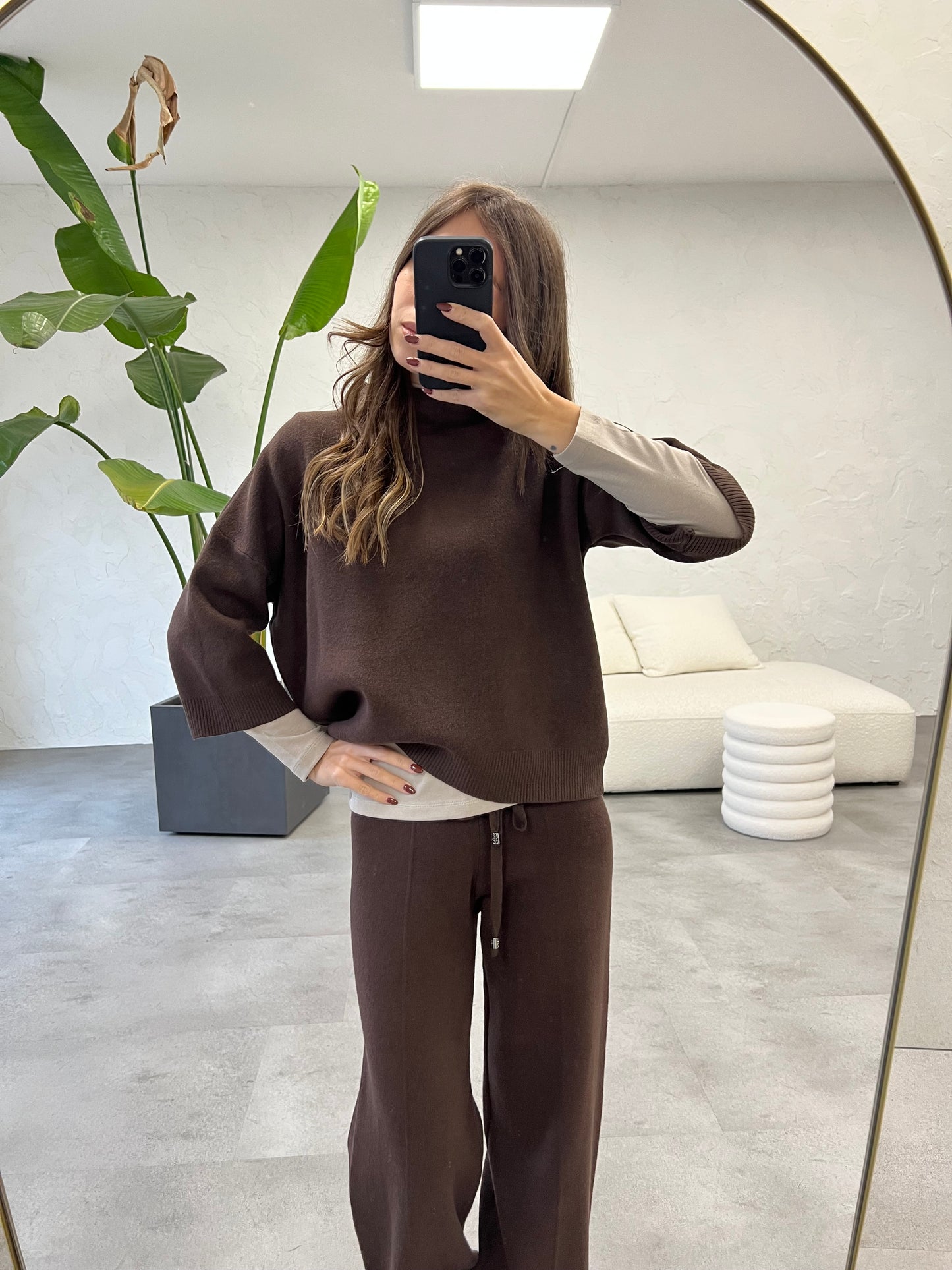 Coordinato in maglia