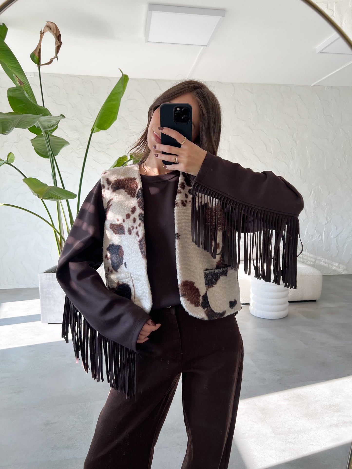 Gilet mucca