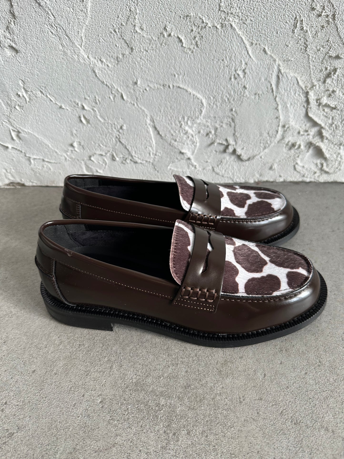 Mocassino brown muccato