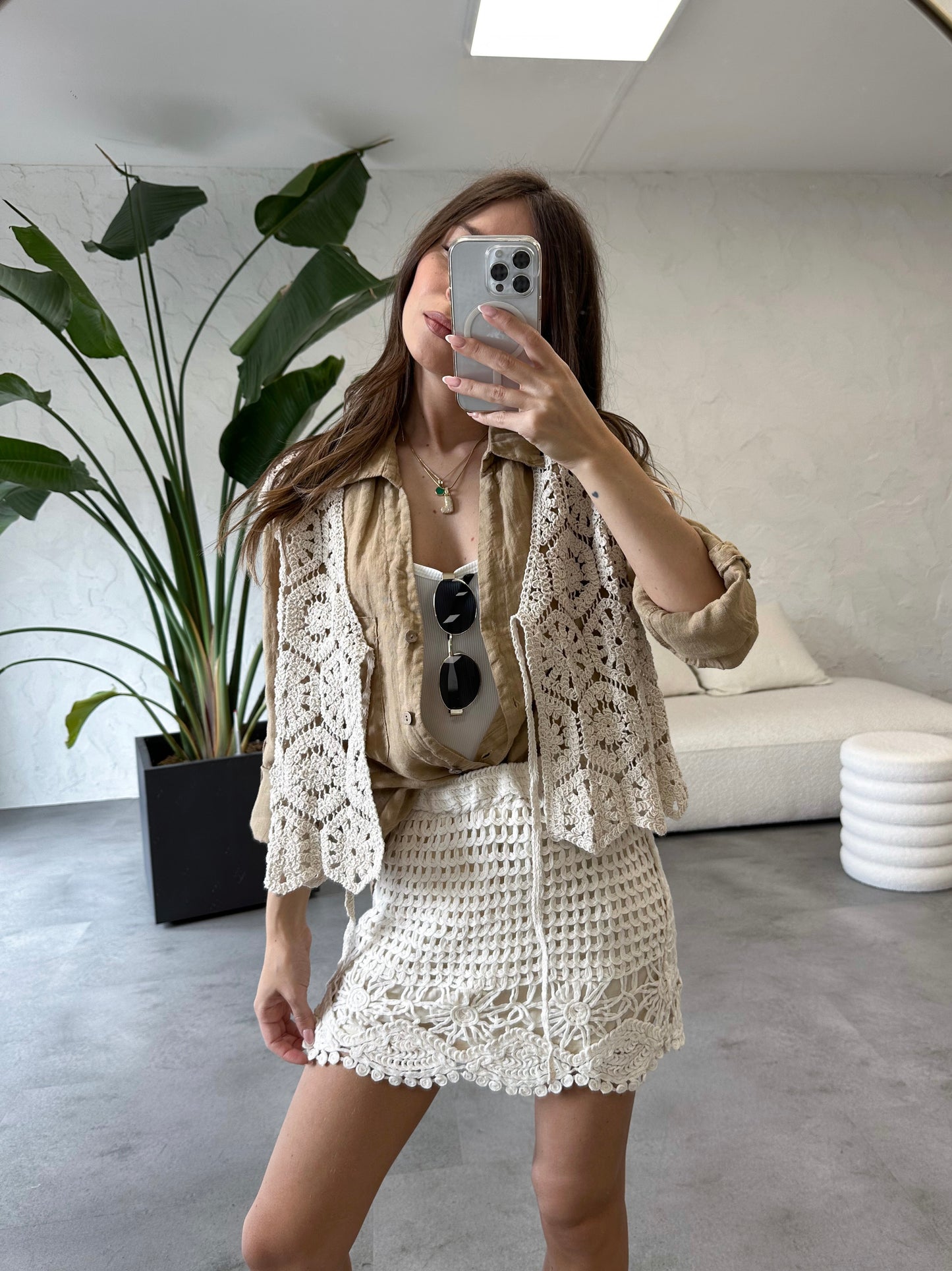 Gilet crochet