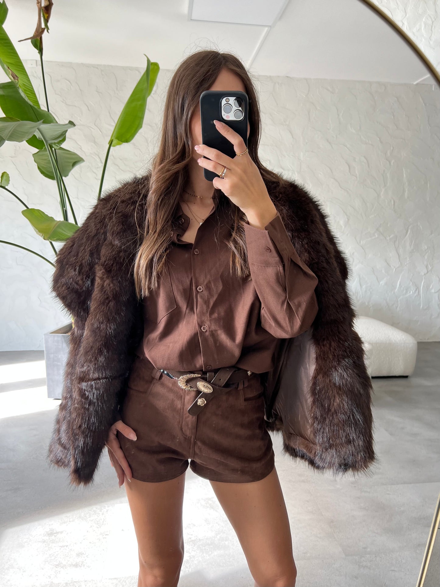 Camicia brown
