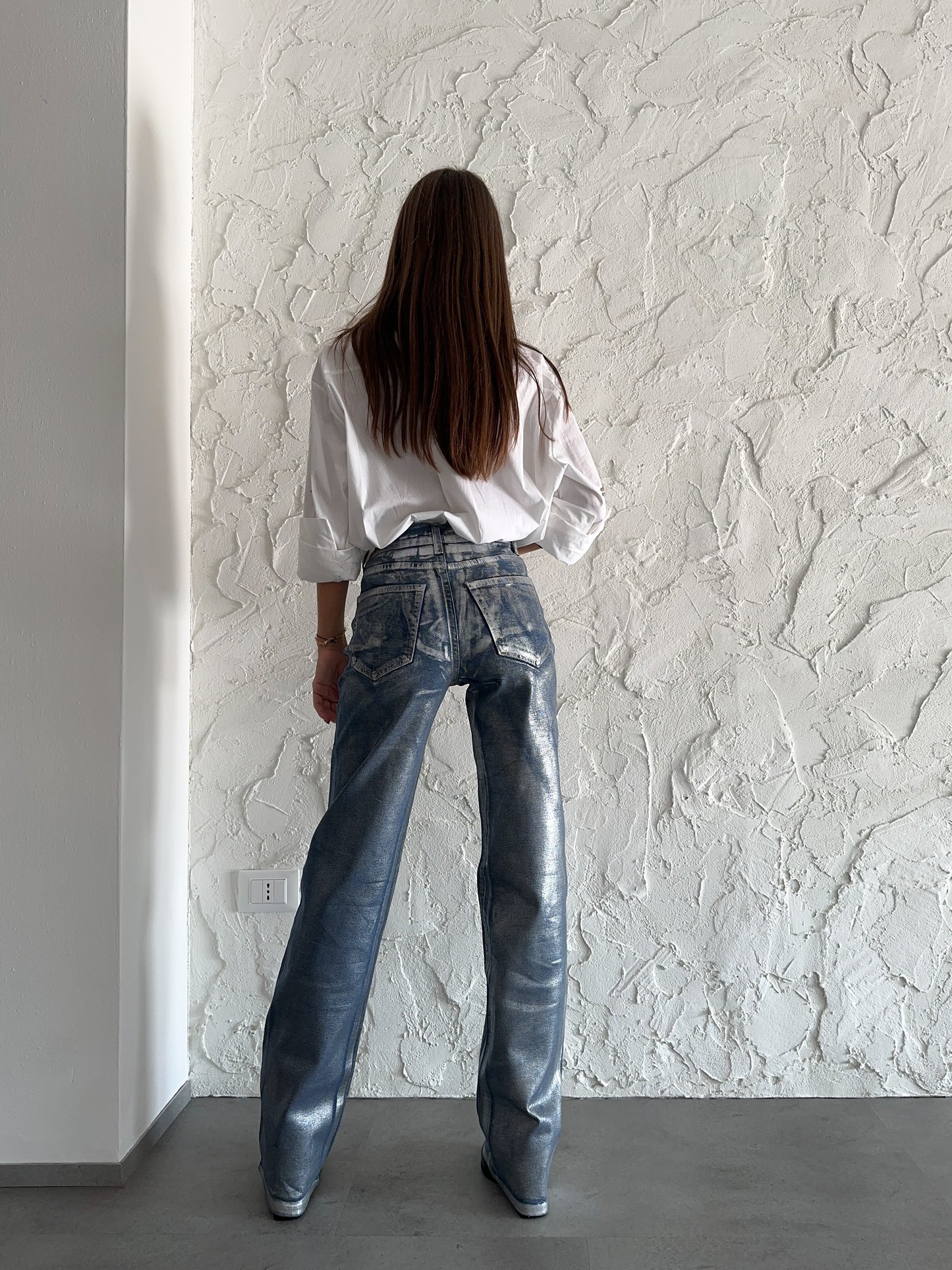 Jeans spalmato