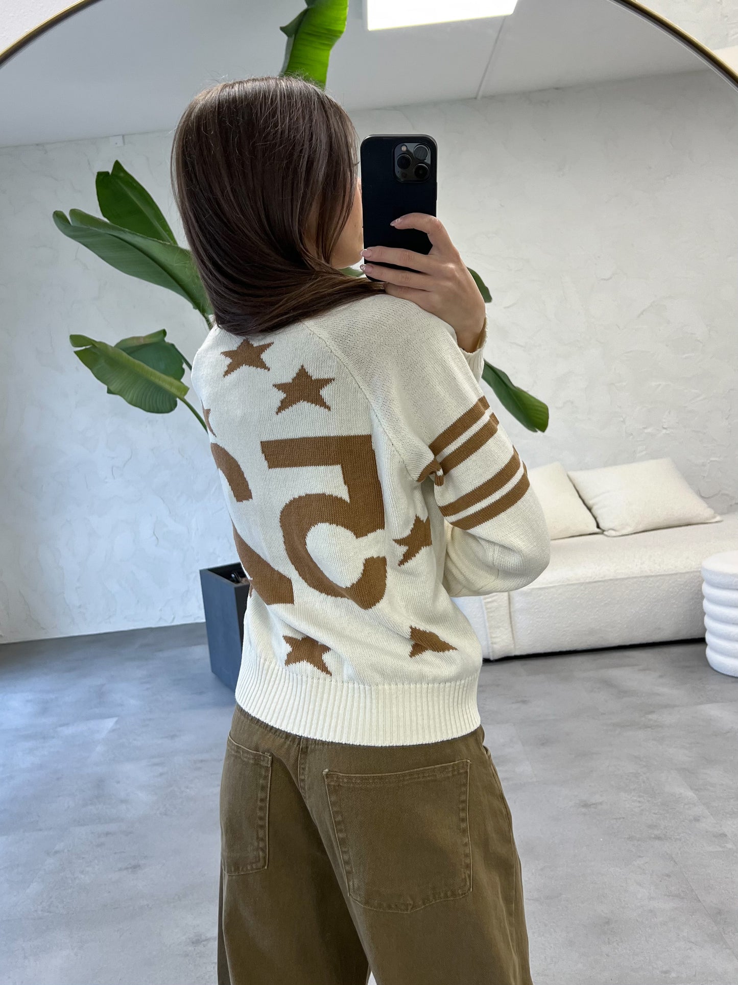 Maglione scritte