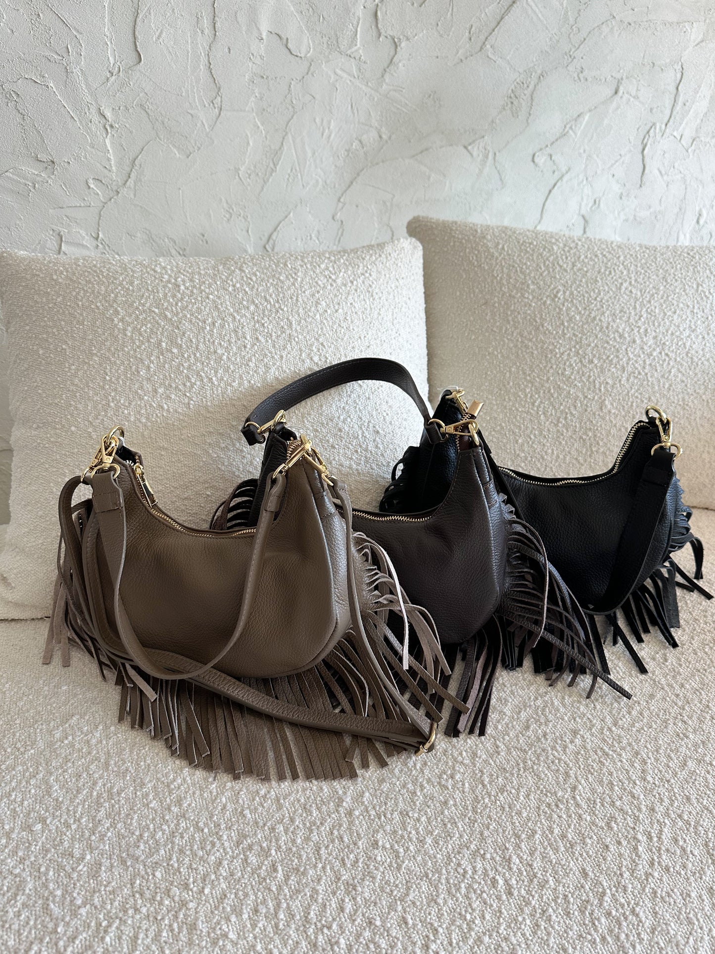 Borsa luna frange