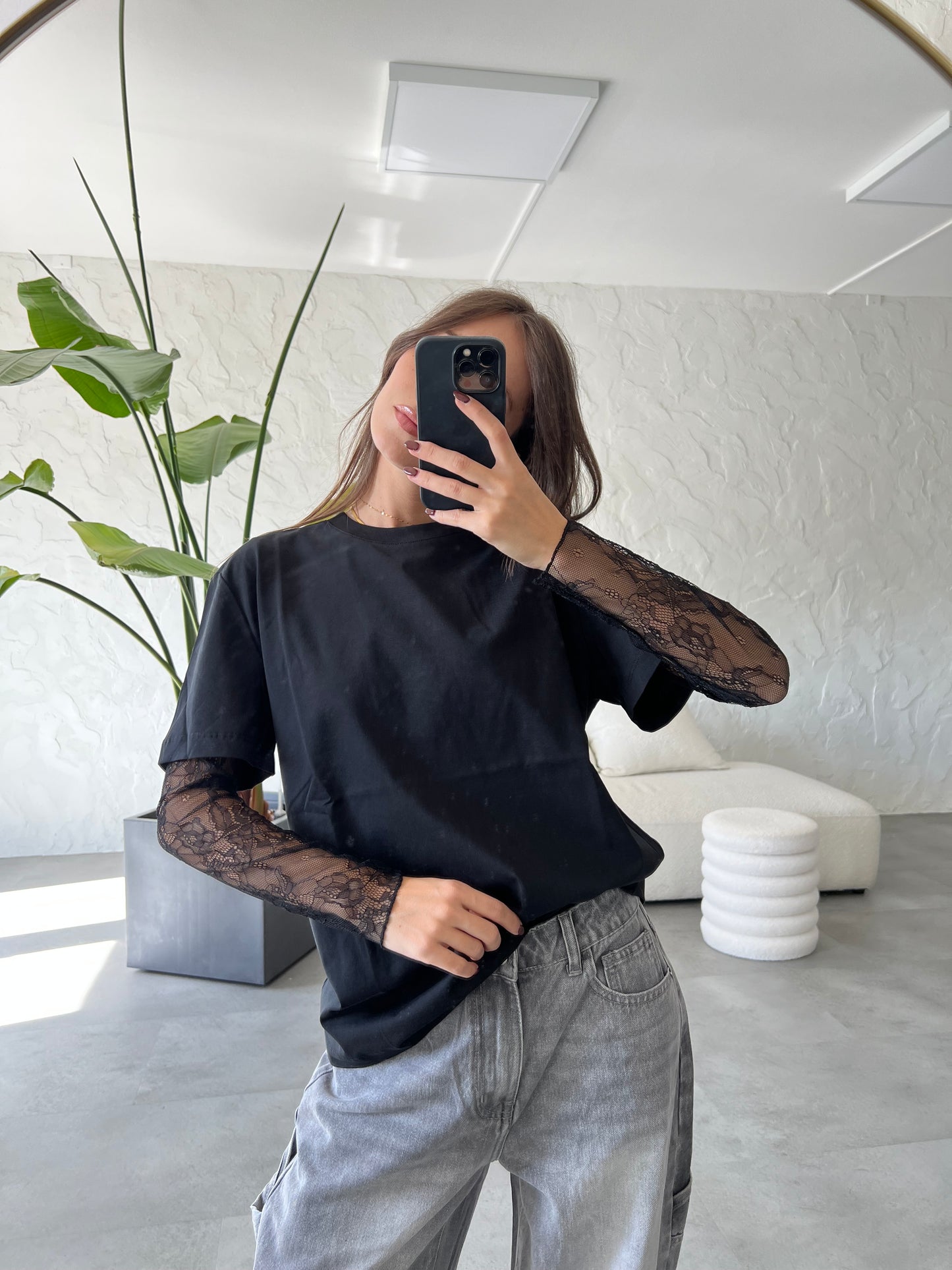 T-shirt pizzo