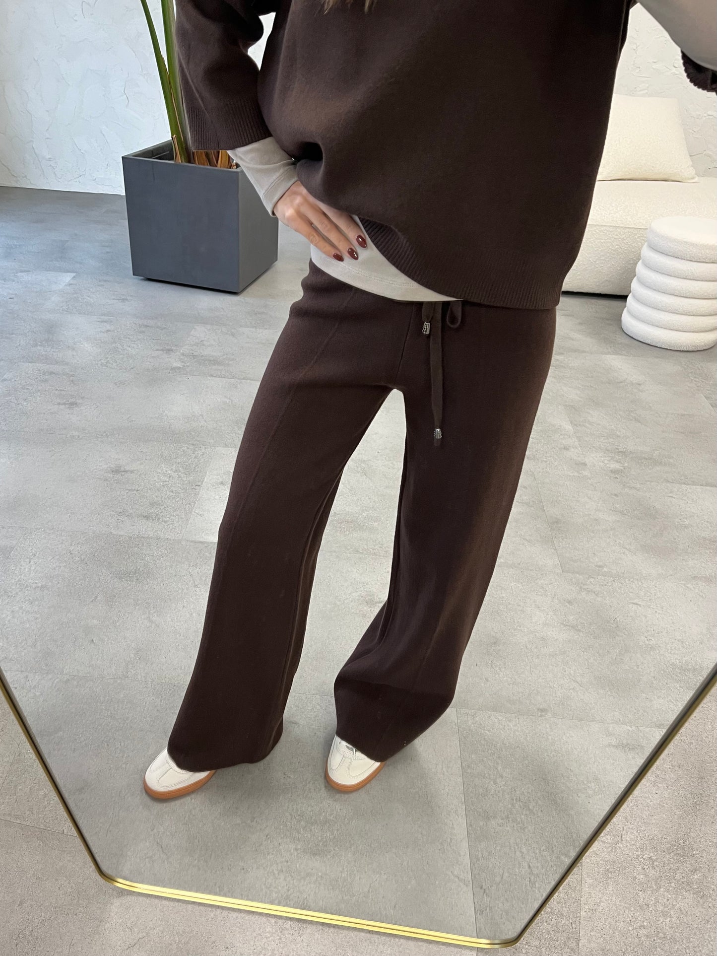 Coordinato in maglia