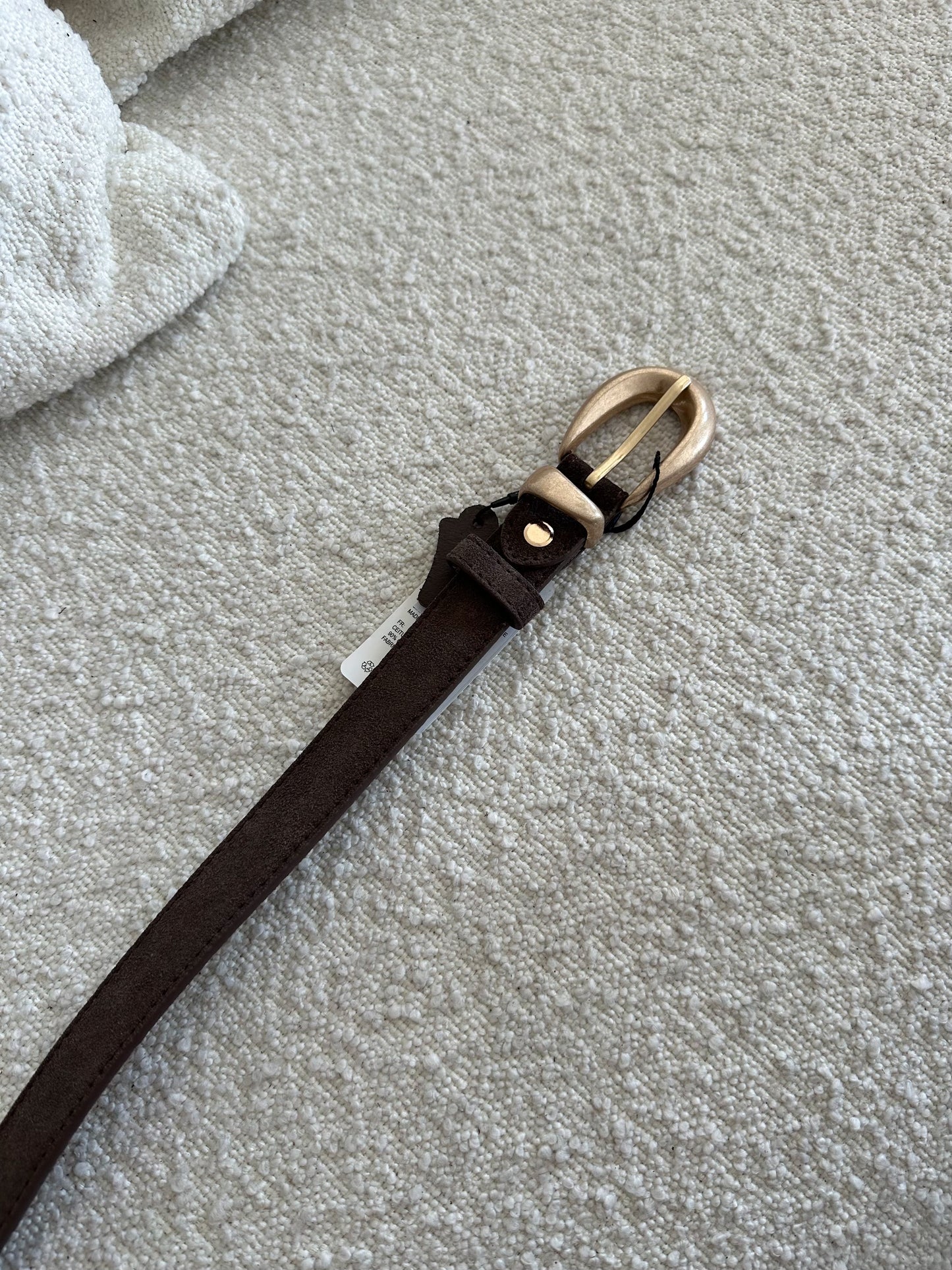 Cintura suede