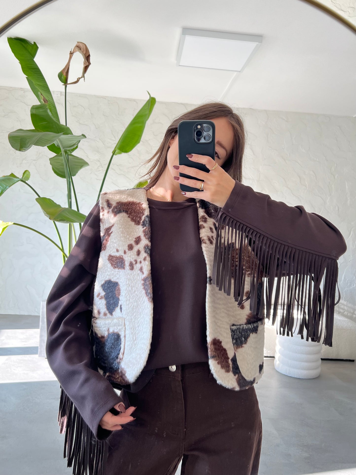 Gilet mucca