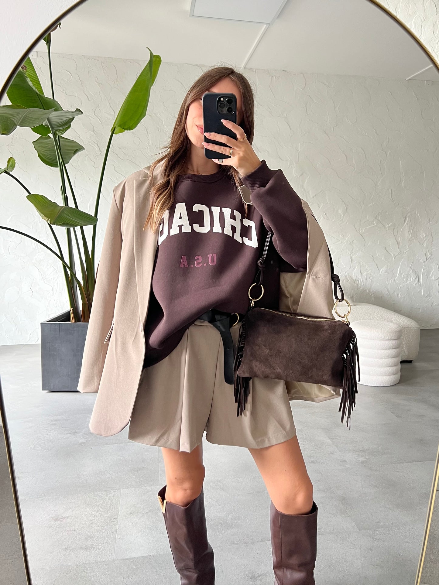 Blazer over