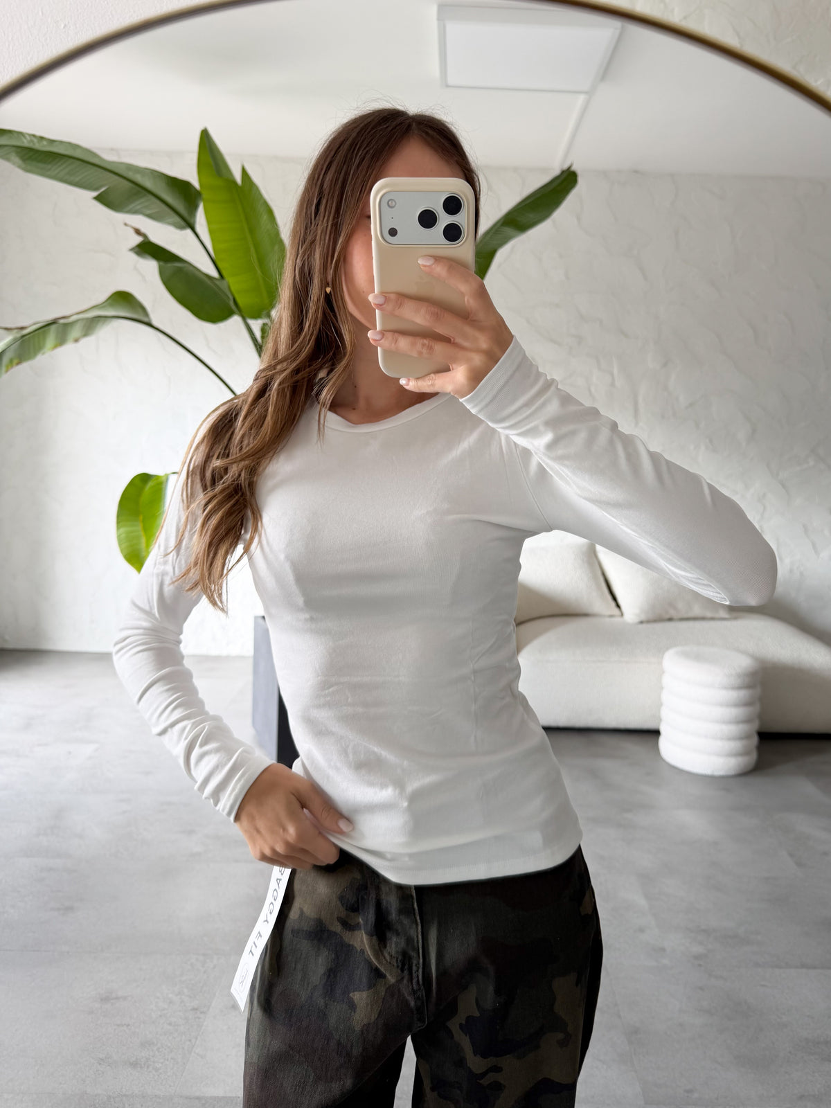 Maglia basic manica lunga