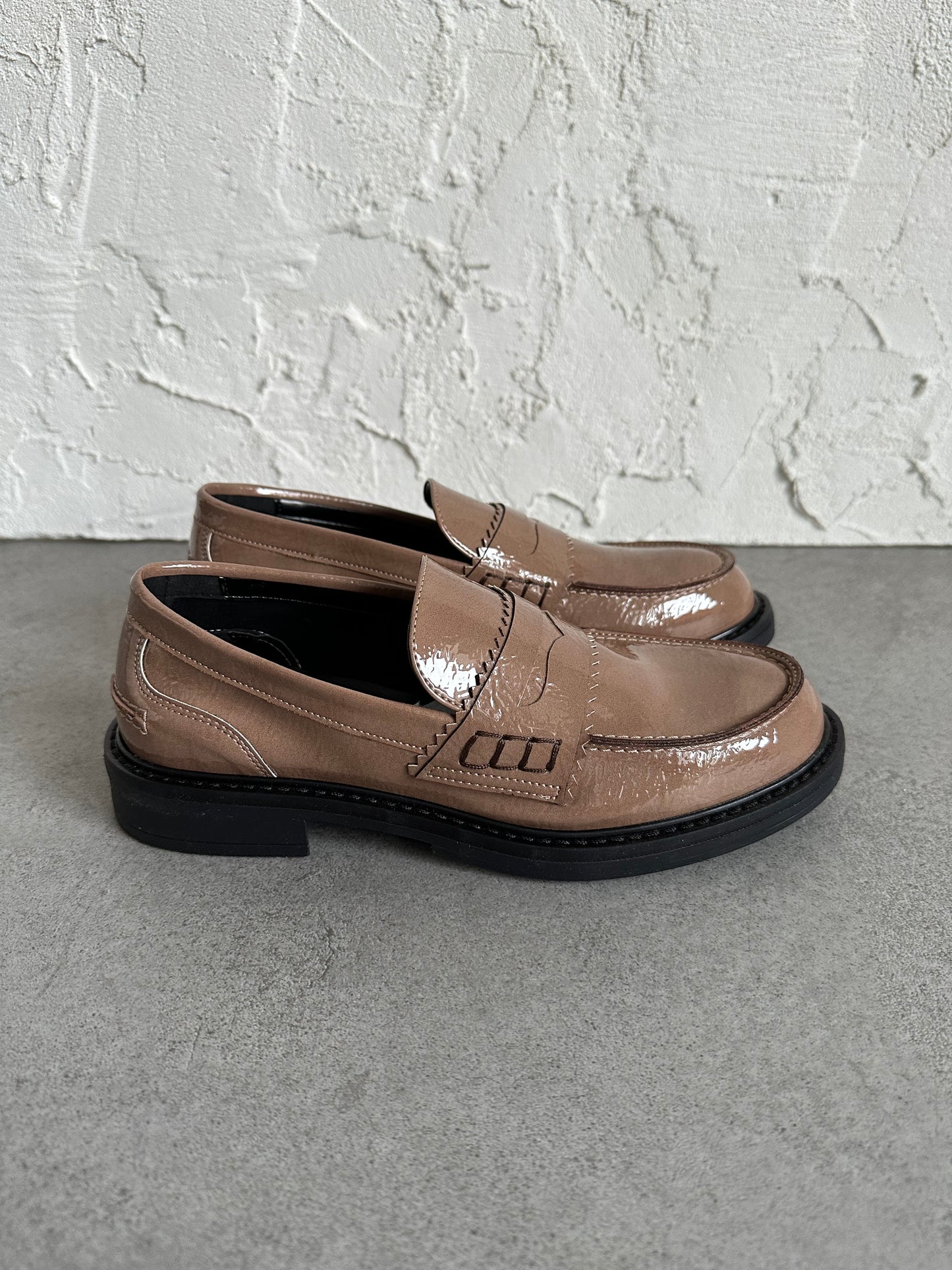 Mocassino taupe Nacrèe