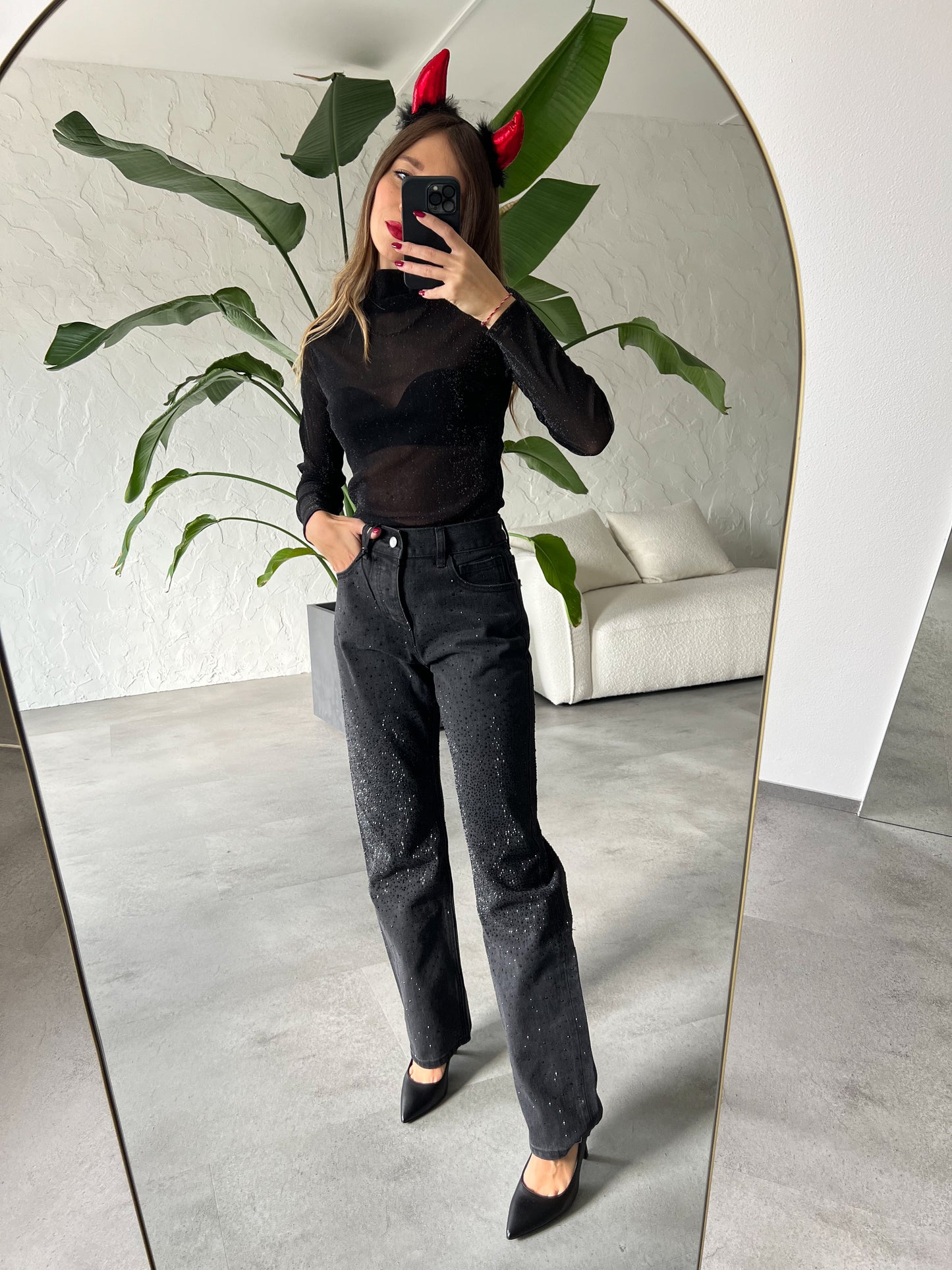 Jeans sparkling