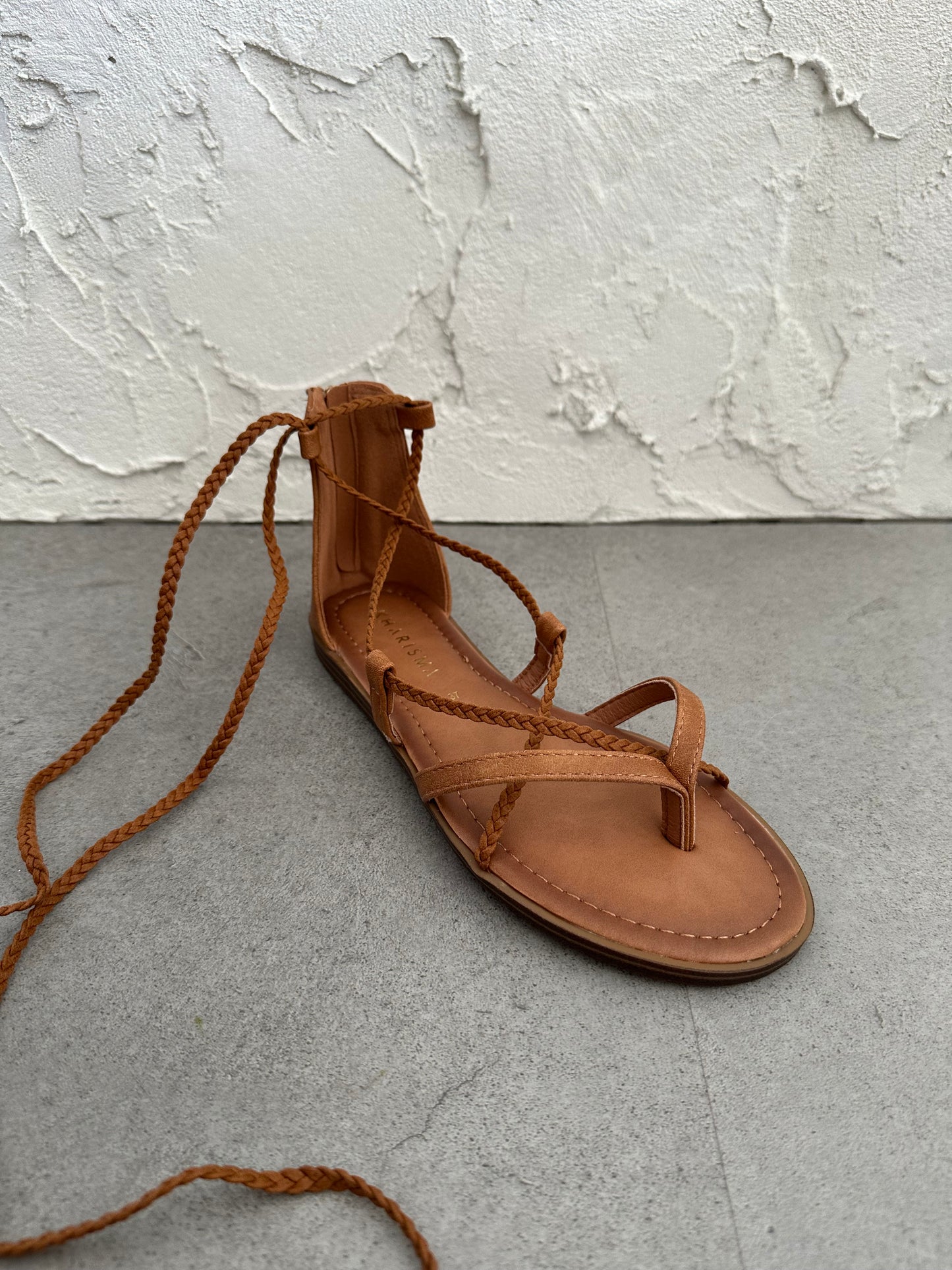 Sandalo schiava tallone chiuso Kharisma