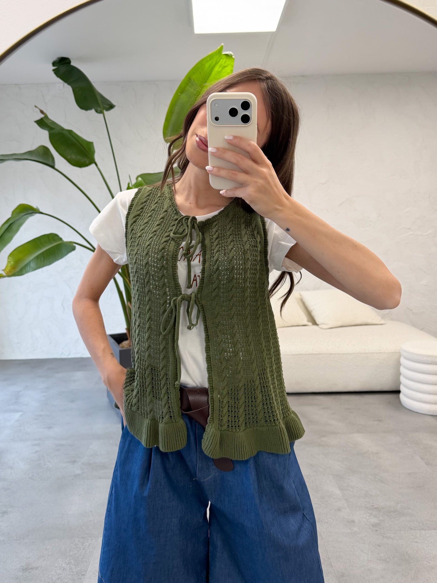 Gilet crochet Vicolo