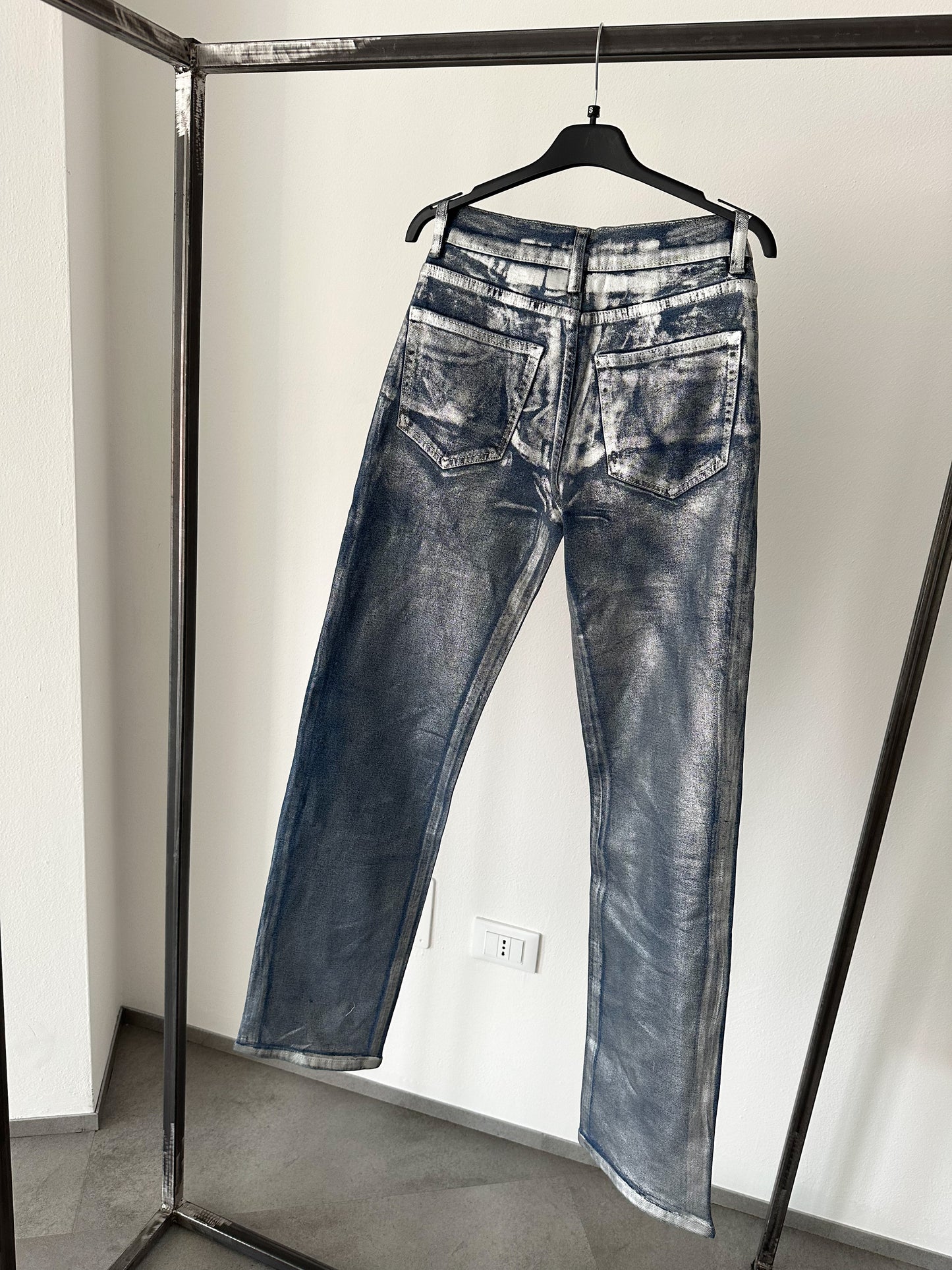 Jeans spalmato