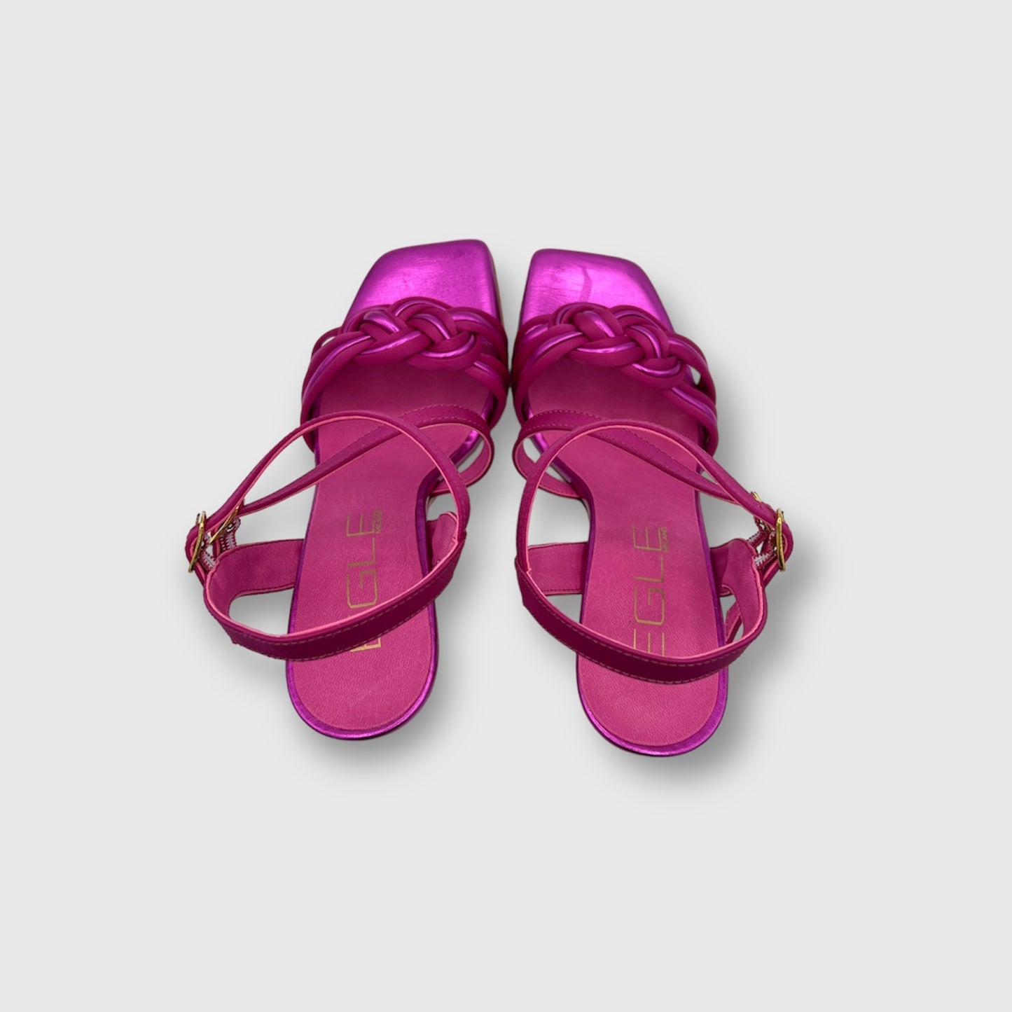 Sandalo raso fuxia